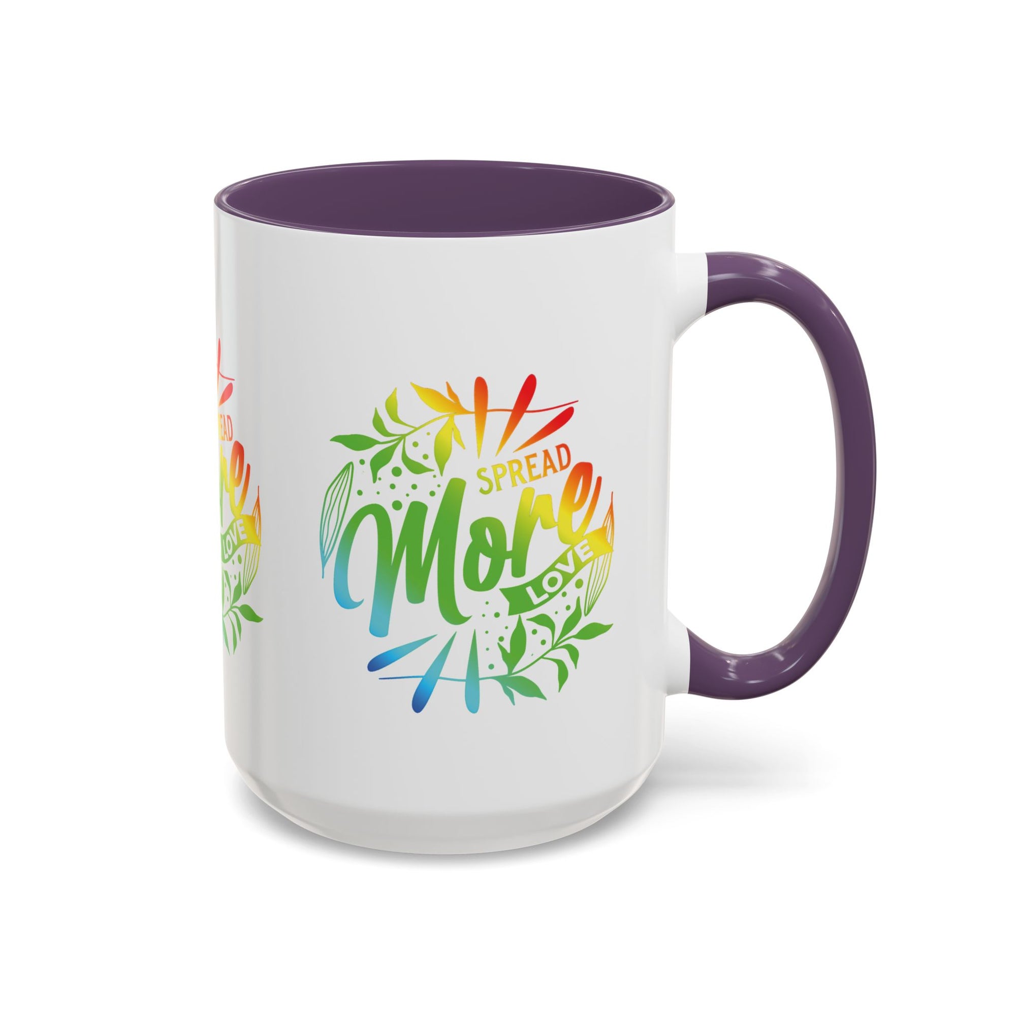 Spread more Love Accent Coffee Mug - Inspirational Design