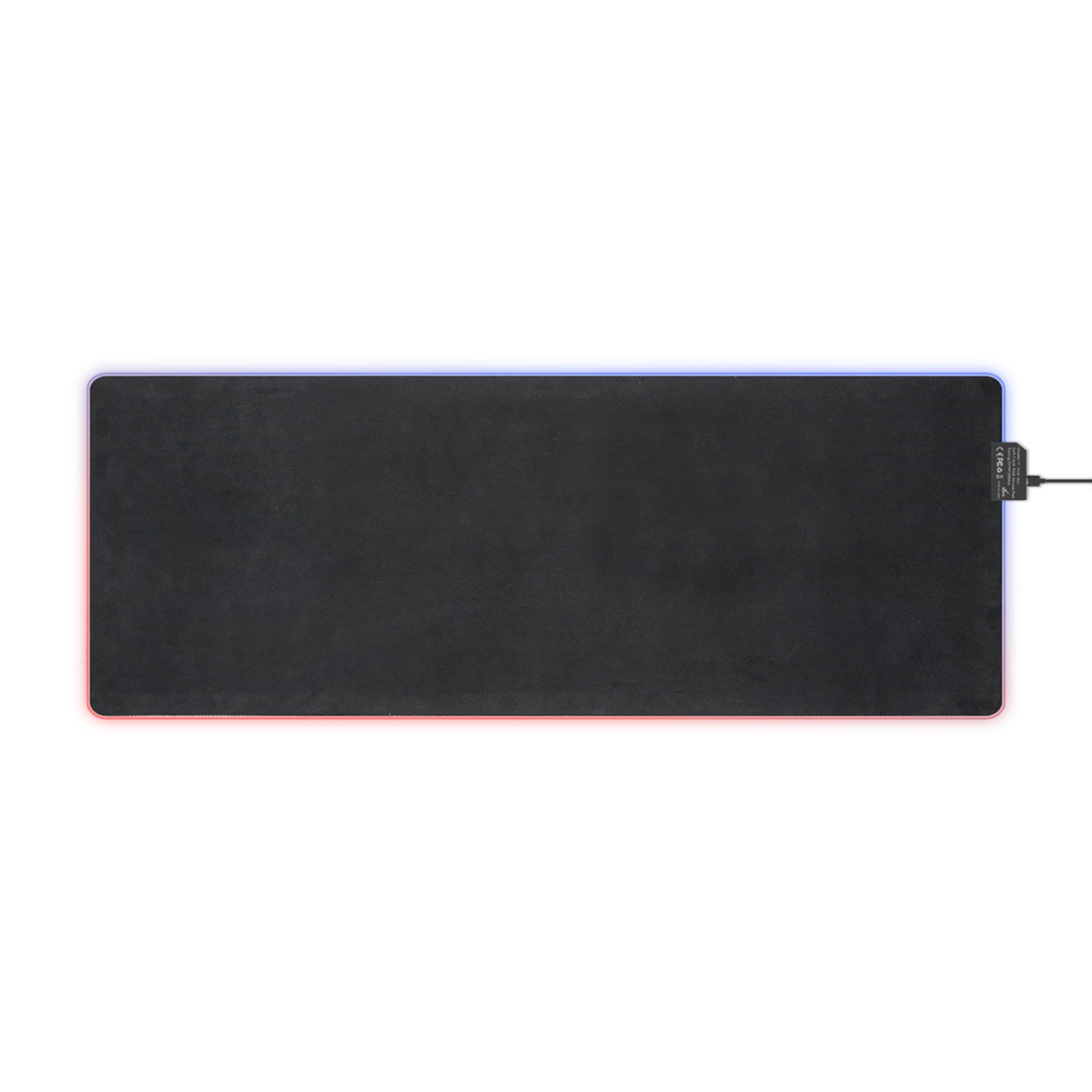 Colorful LED Gaming Mouse Pad - Vibrant Geometric Design for Gamers