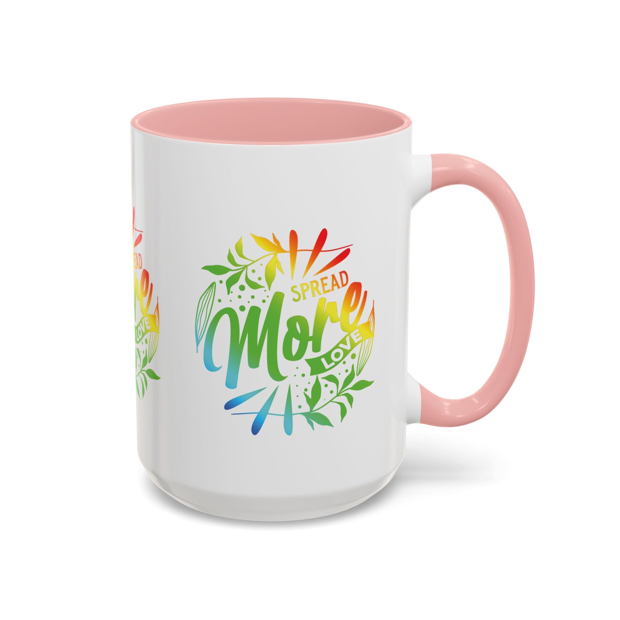 Spread more Love Accent Coffee Mug - Inspirational Design