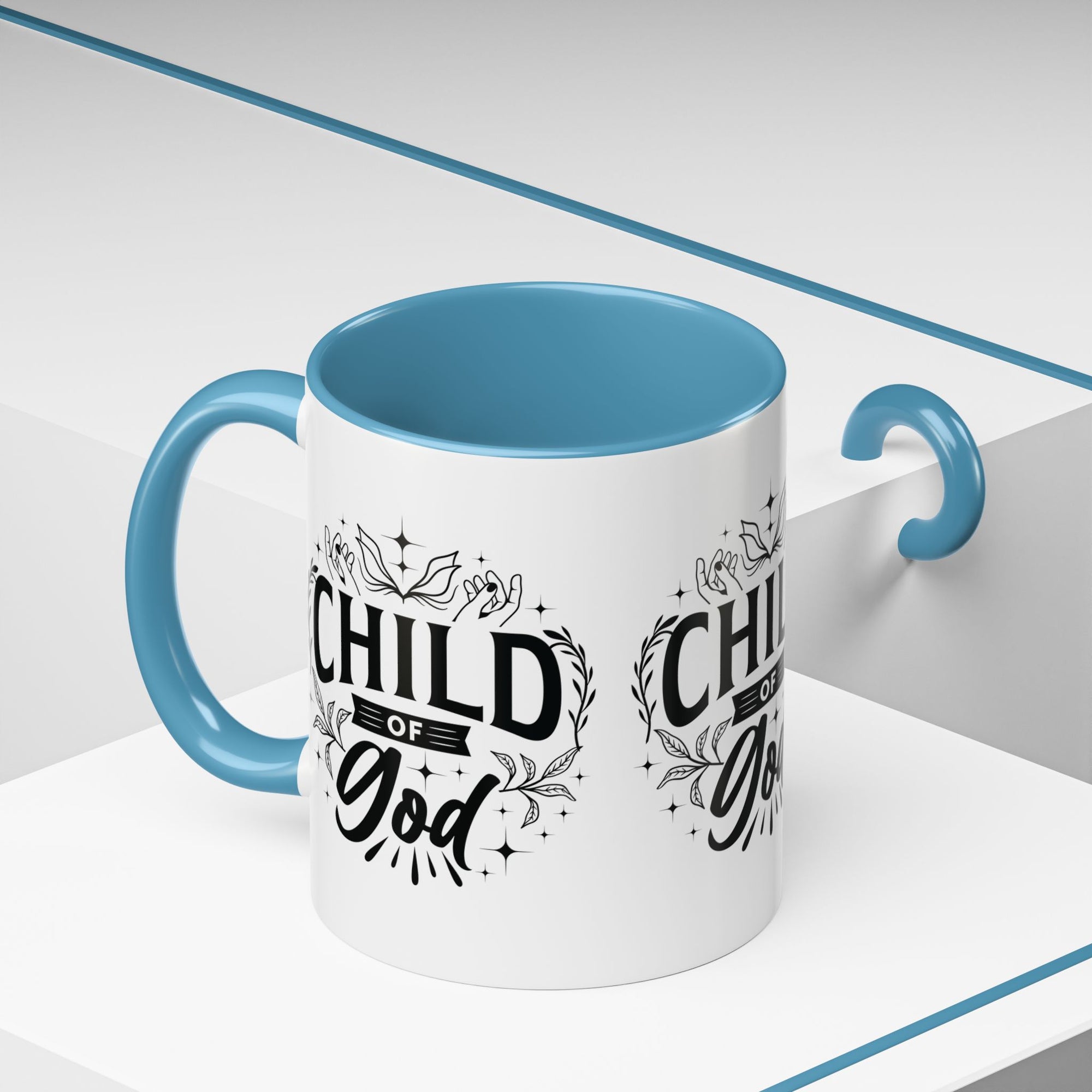Child of God Accent Coffee Mug - Inspirational Design