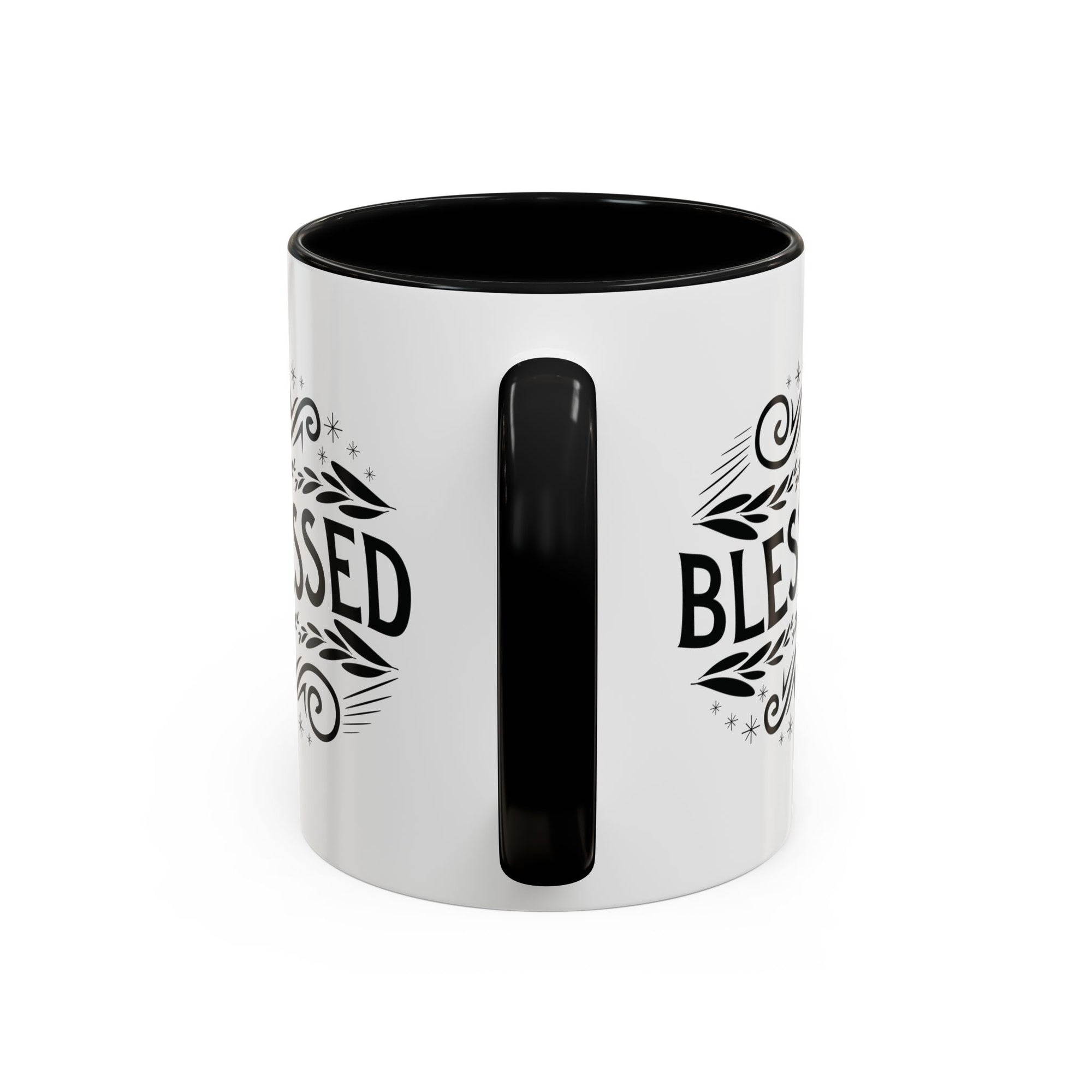 Blessed Accent Coffee Mug - Inspirational Design