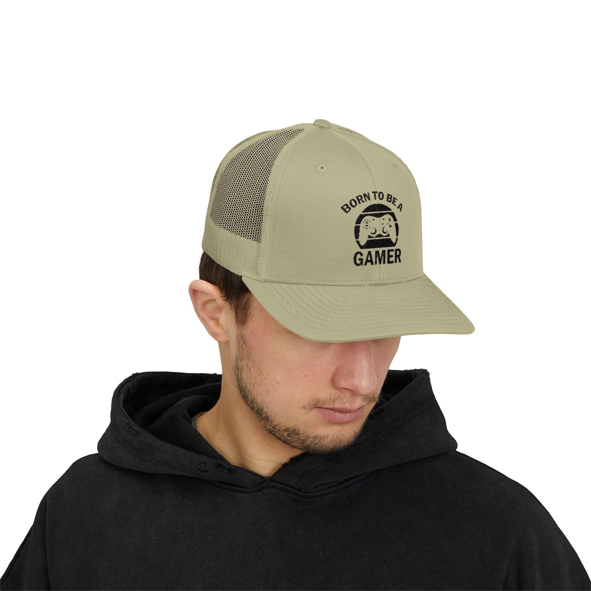 Born to Be a Gamer Snapback Trucker Cap - Perfect Gift for Gamers