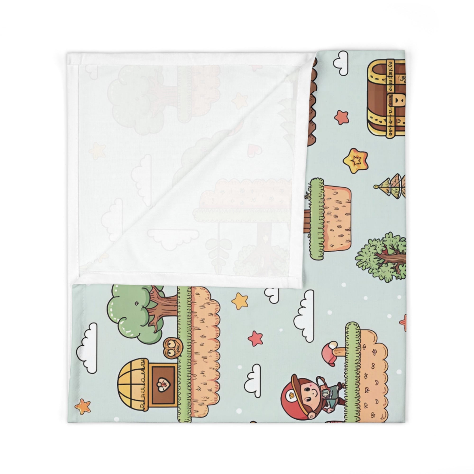 Swaddle Blanket - Fun Gamer Baby Design