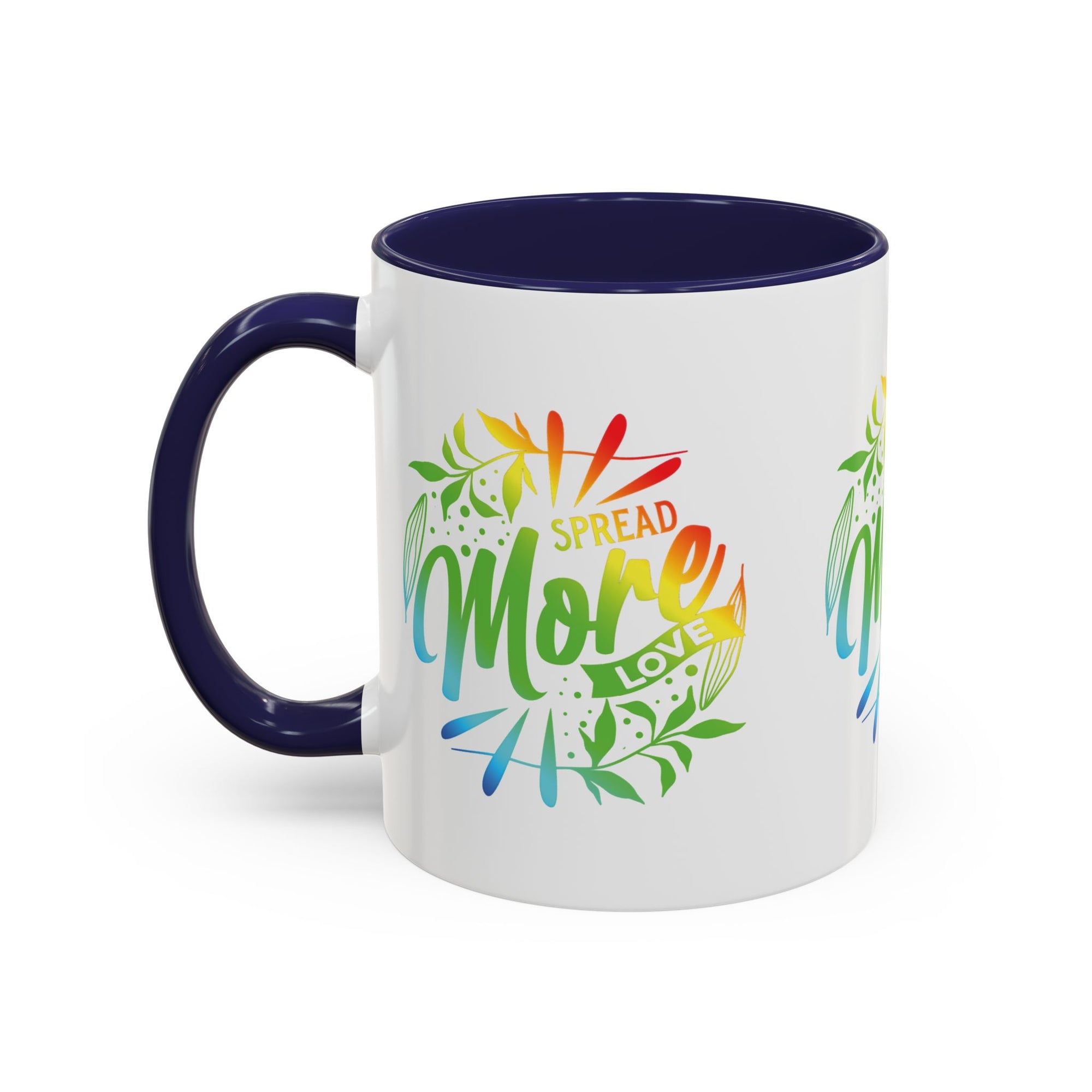 Spread more Love Accent Coffee Mug - Inspirational Design