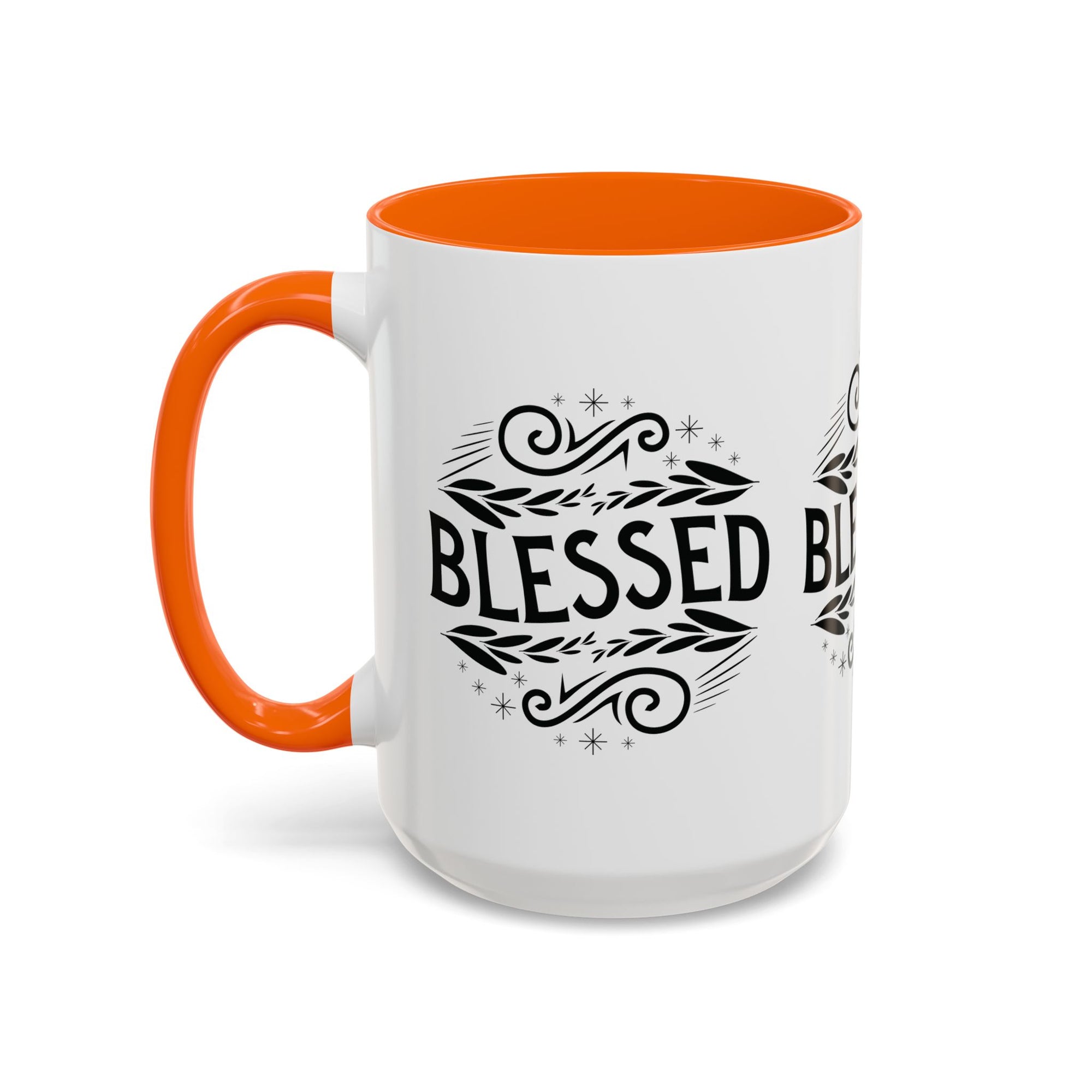 Blessed Accent Coffee Mug - Inspirational Design