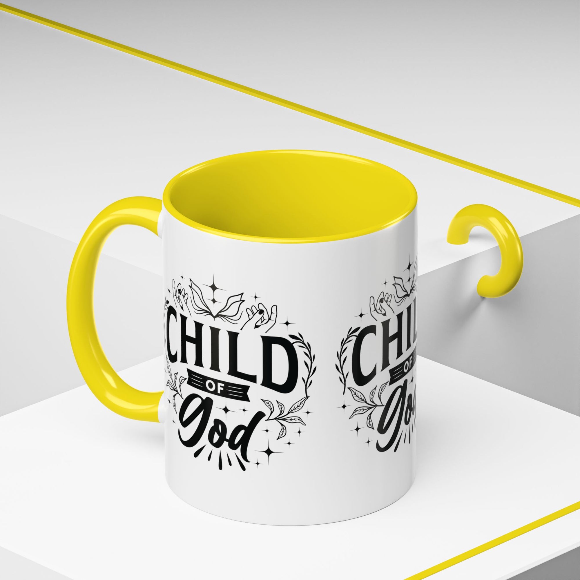 Child of God Accent Coffee Mug - Inspirational Design
