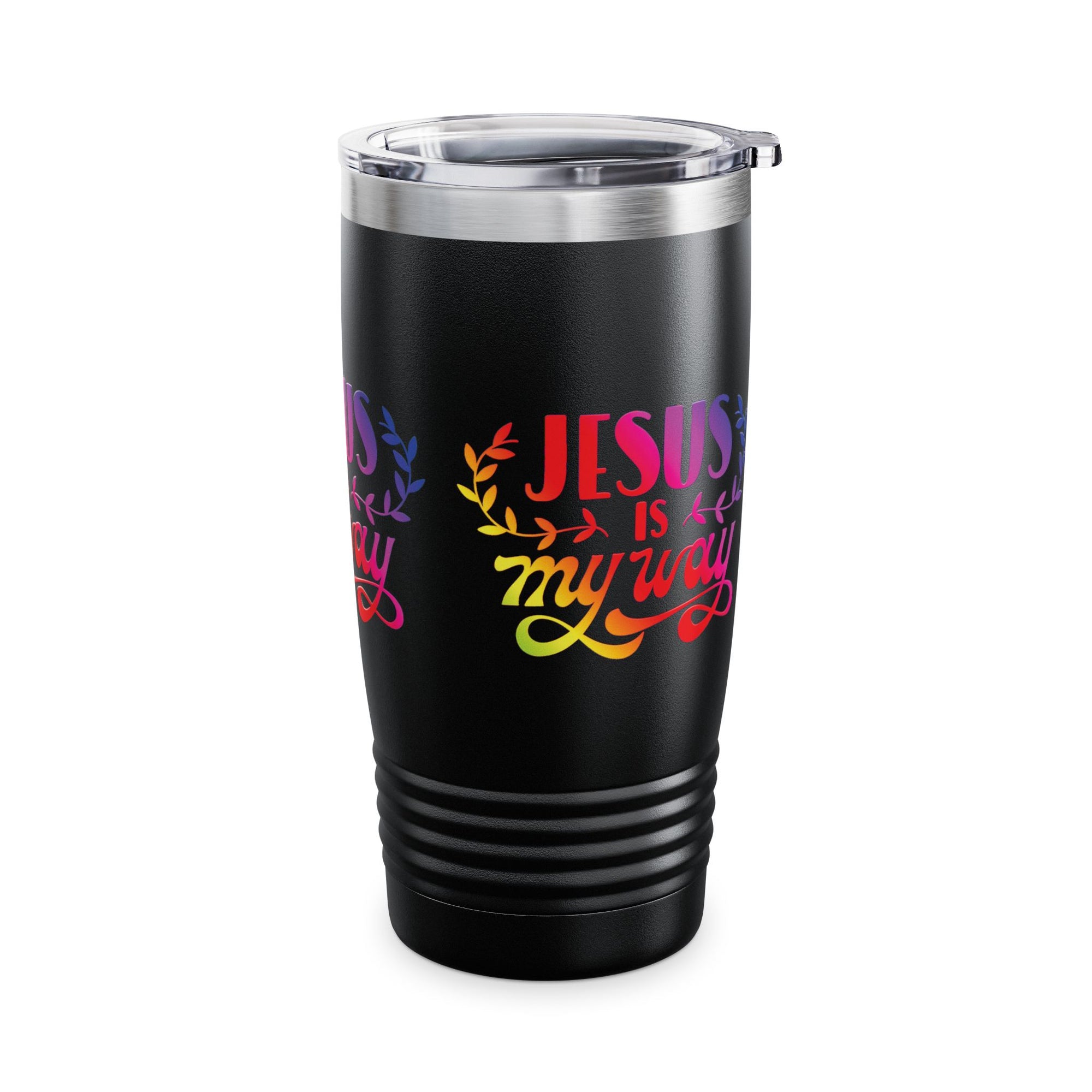 Jesus is My Way Ringneck Tumbler - 20oz Inspirational Travel Mug