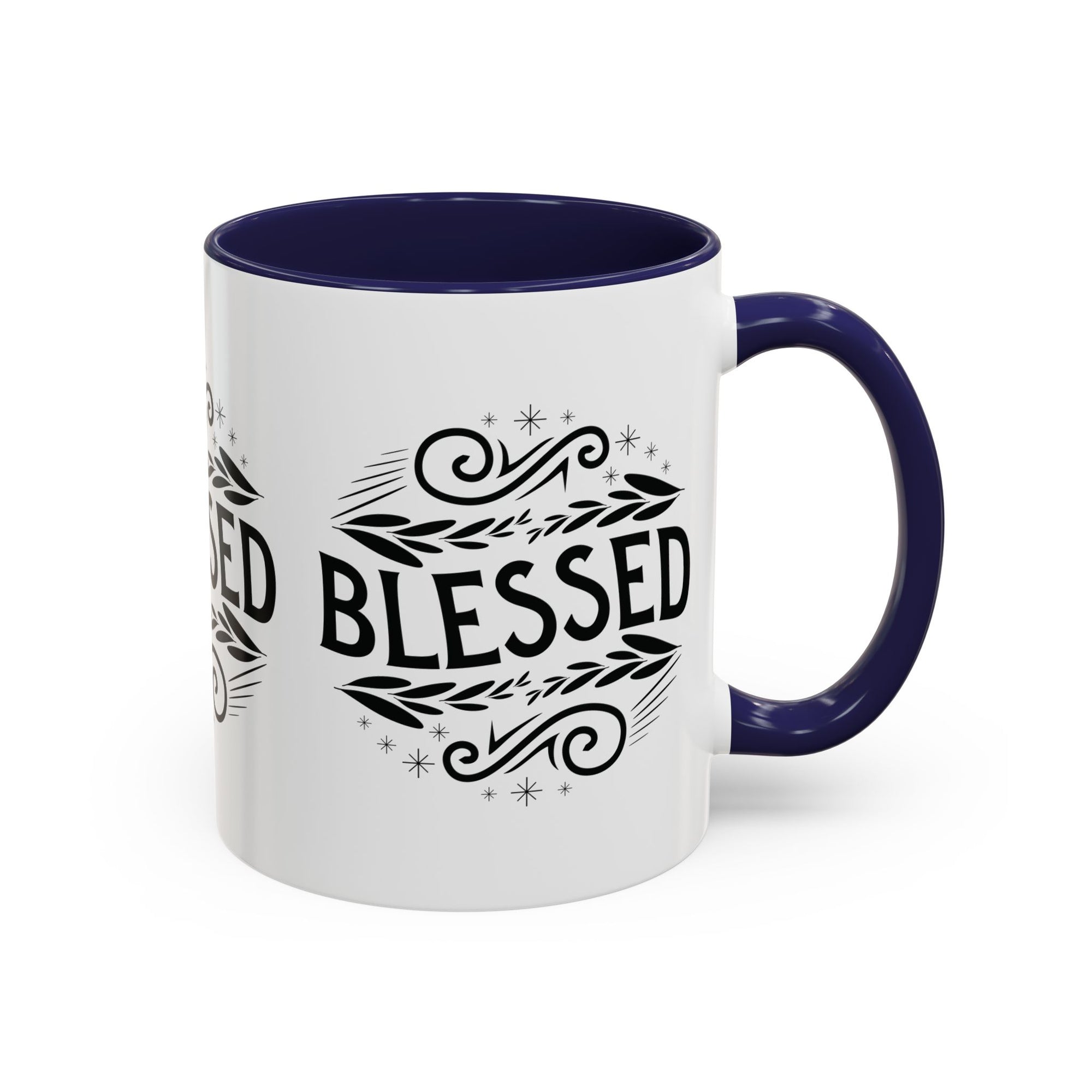 Blessed Accent Coffee Mug - Inspirational Design