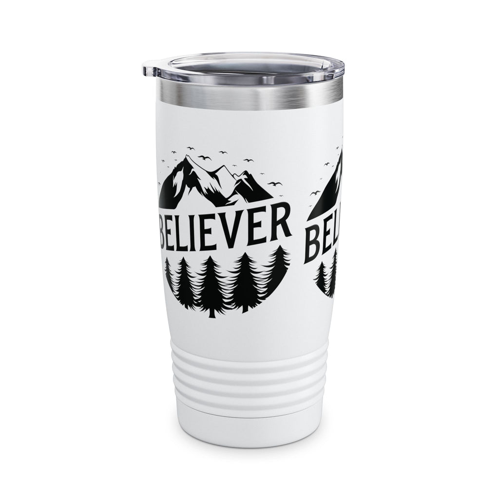 Believer Ringneck Tumbler - 20oz Inspirational Travel Mug