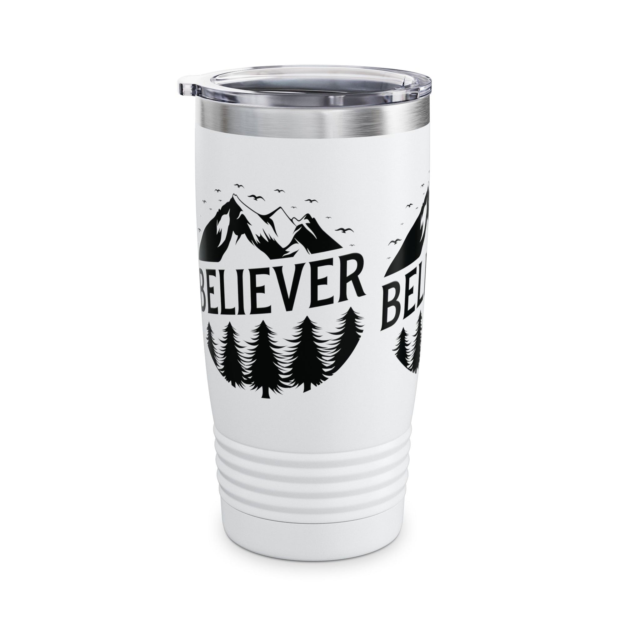 Believer Ringneck Tumbler - 20oz Inspirational Travel Mug