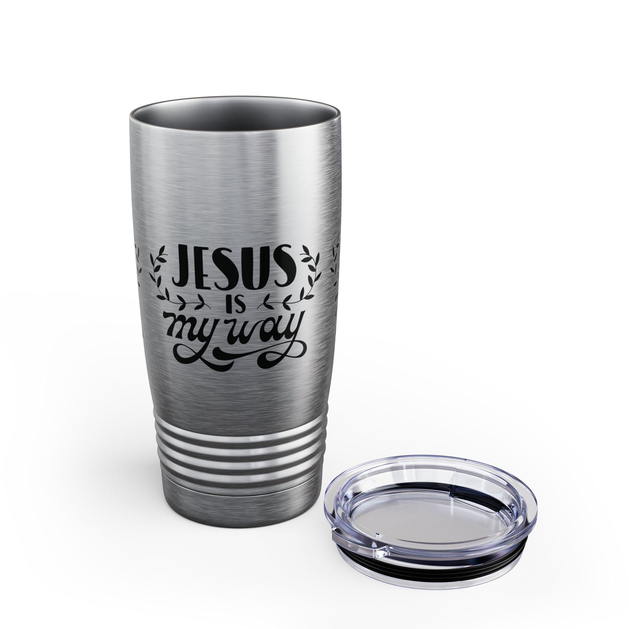 Jesus is My Way Ringneck Tumbler - 20oz Inspirational Travel Mug