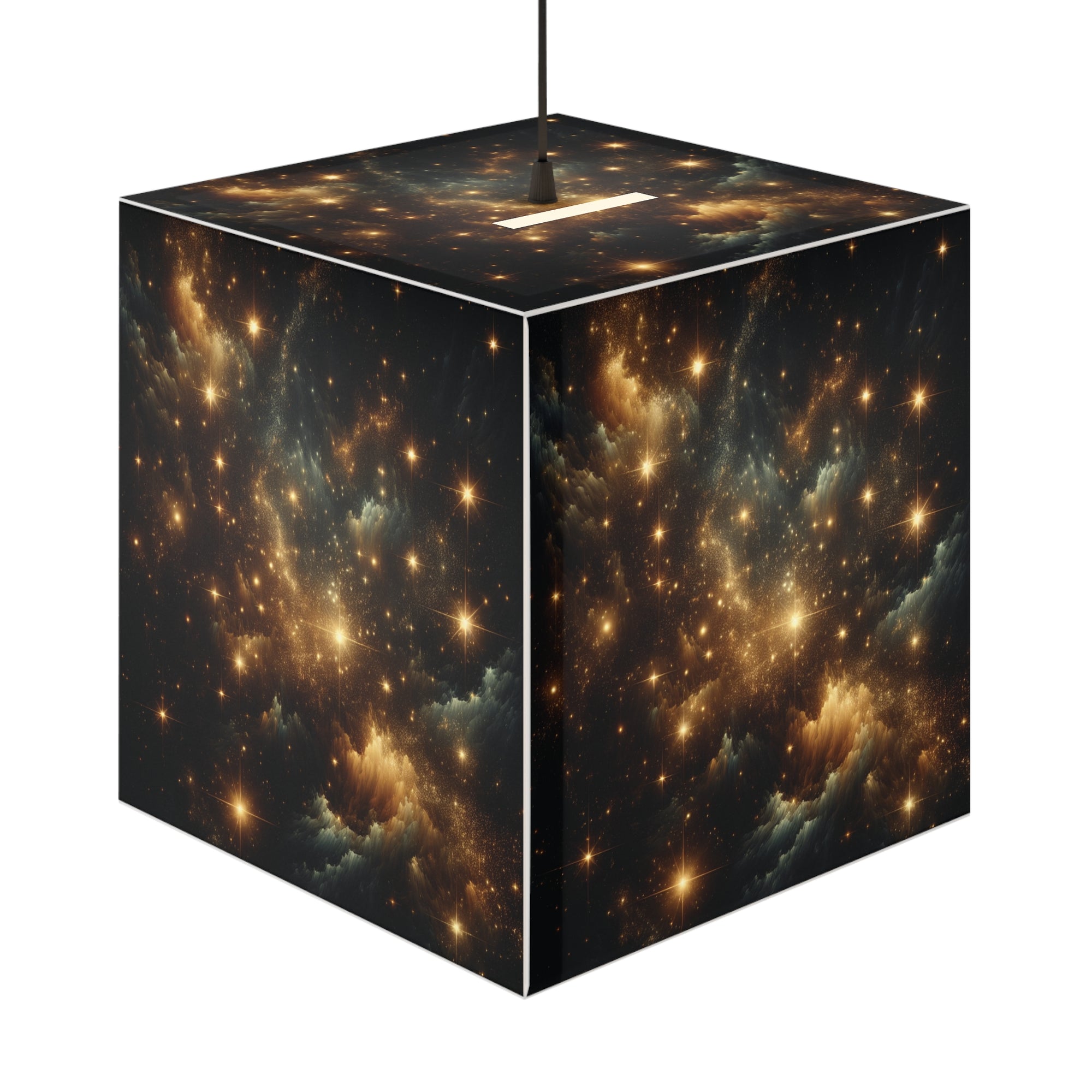 Cosmic Light Cube Lamp - Starry Night Home Decor