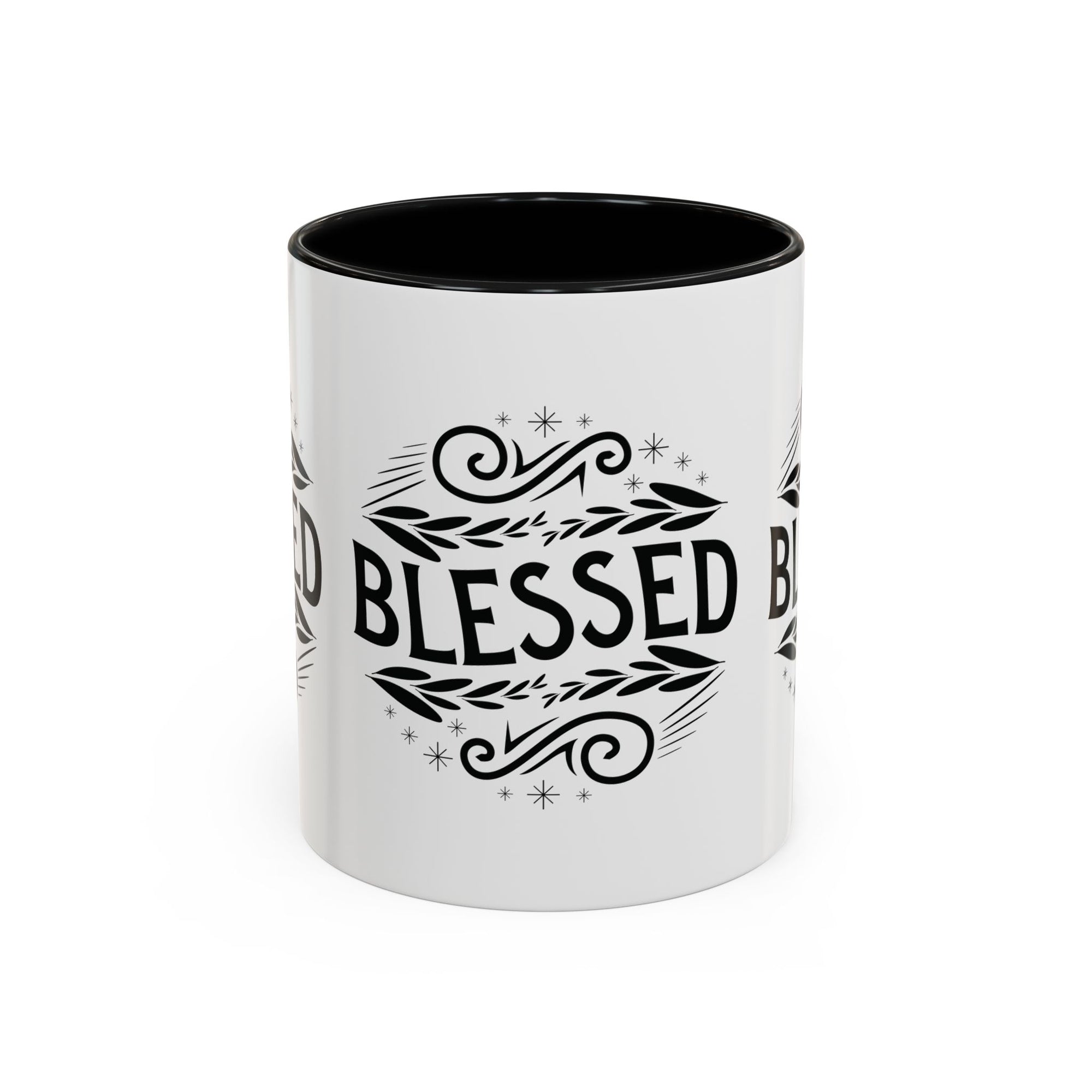 Blessed Accent Coffee Mug - Inspirational Design