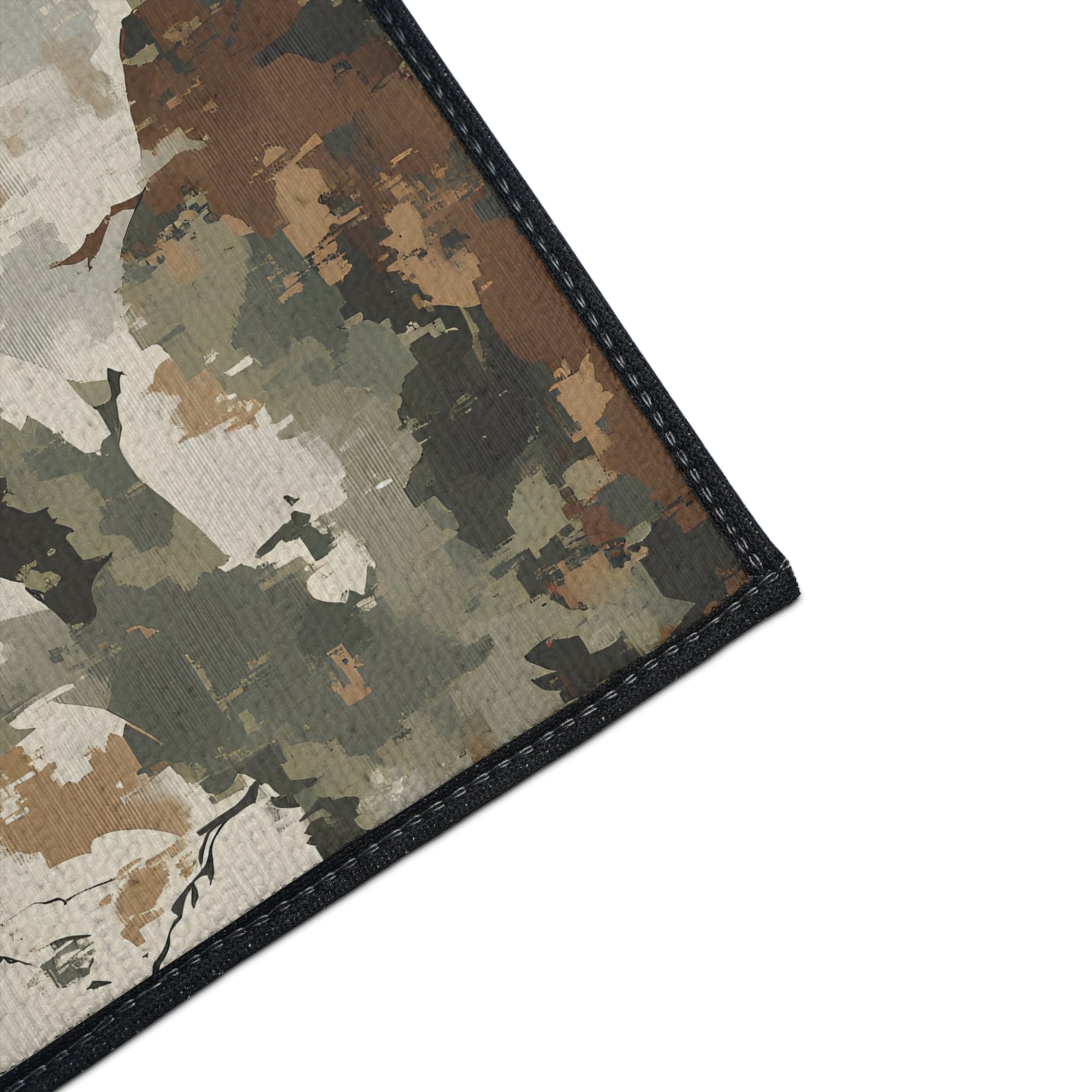 Camo Heavy Duty Floor Mat - Durable & Stylish Home Decor for Indoor/Outdoor Use