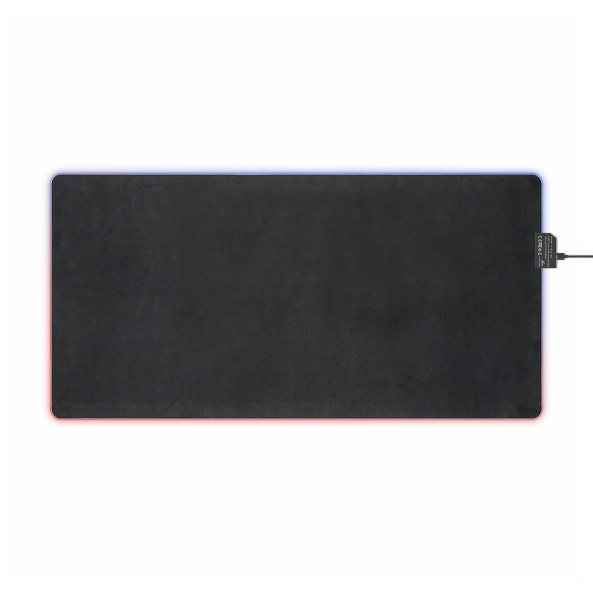 Floral LED Gaming Mouse Pad - Elegant Blue Design for Gamers