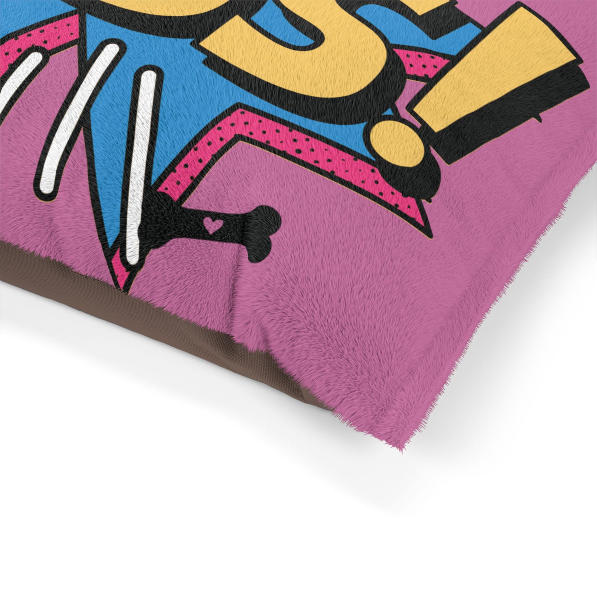Boss Pet Bed (Pink) - Fun and Cozy Space for Your Furry Leader