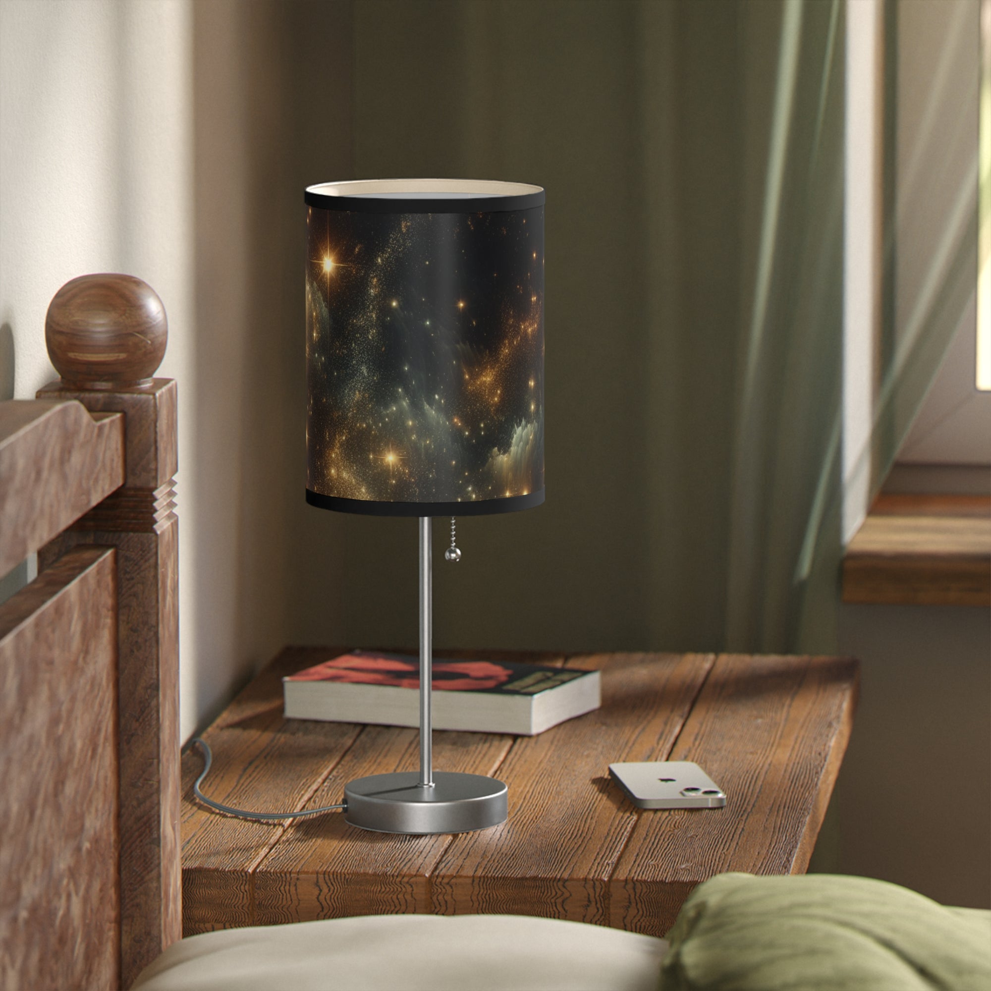 Galaxy-Themed Table Lamp – US/CA Plug