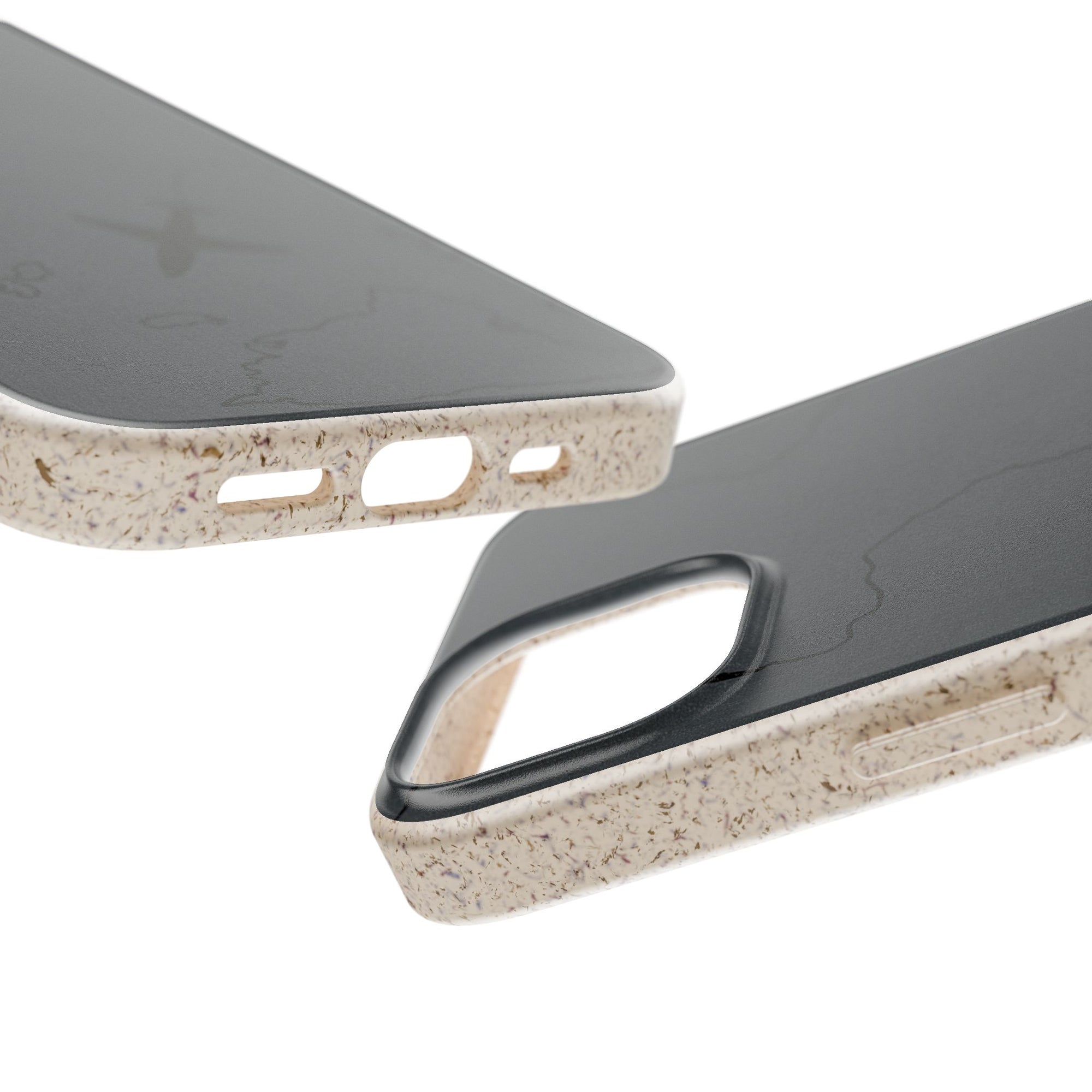 Airplane Map Biodegradable Phone Case, Eco-Friendly Phone Cover, Travel Gift, Sustainable Accessory, Nature Lover Gift