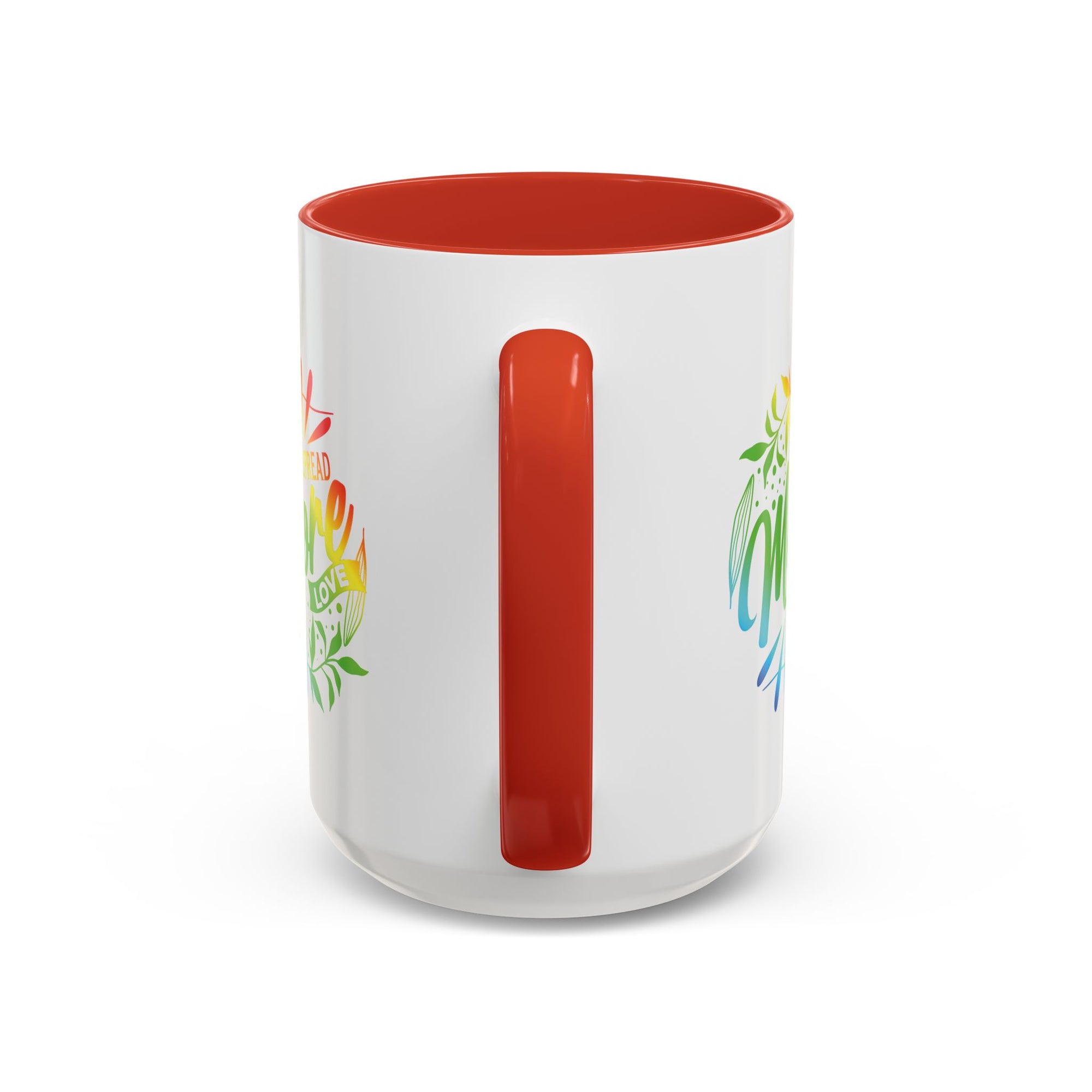 Spread more Love Accent Coffee Mug - Inspirational Design