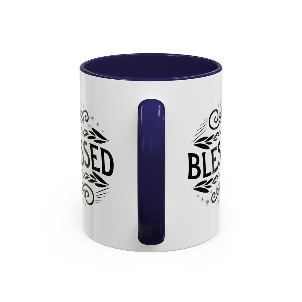 Blessed Accent Coffee Mug - Inspirational Design