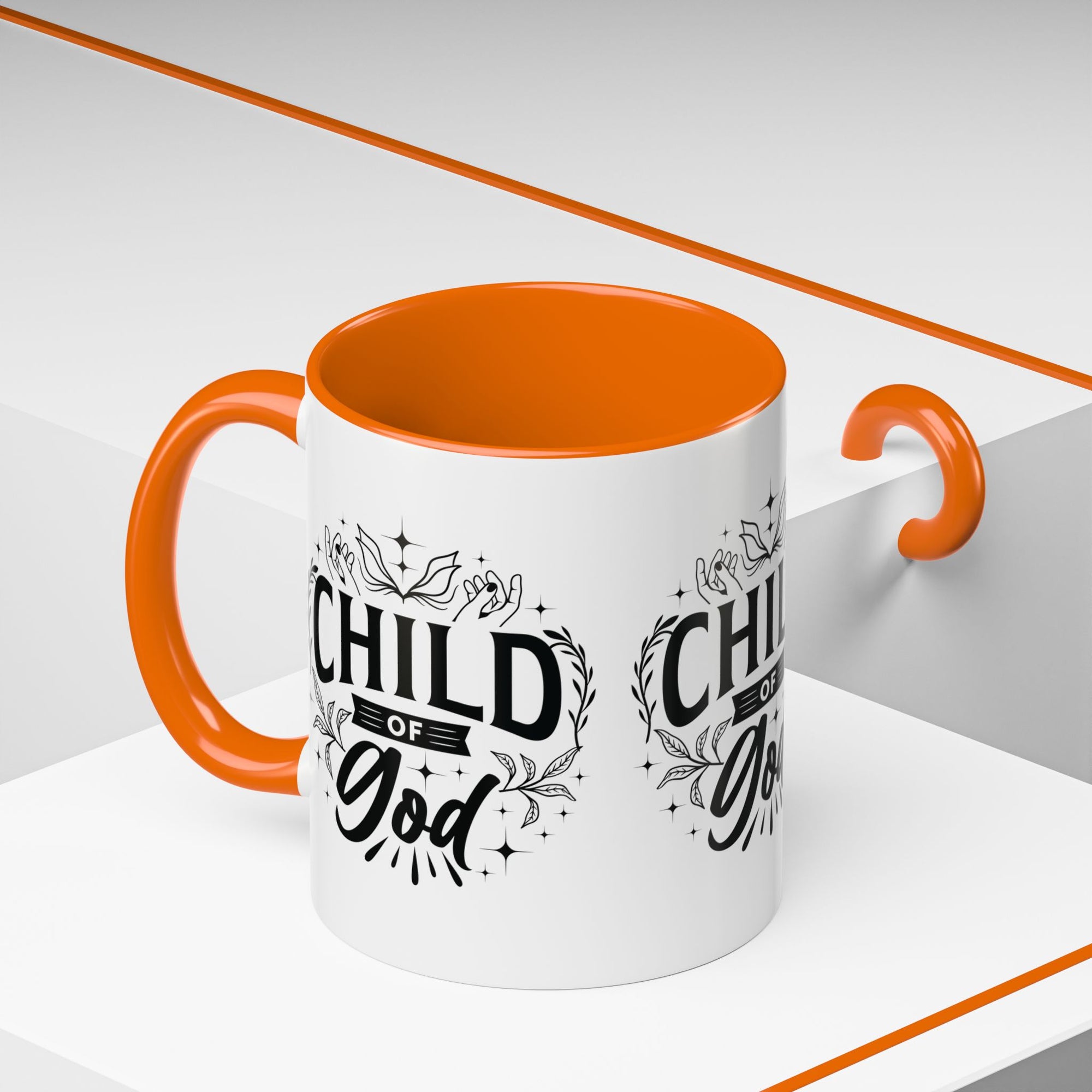 Child of God Accent Coffee Mug - Inspirational Design