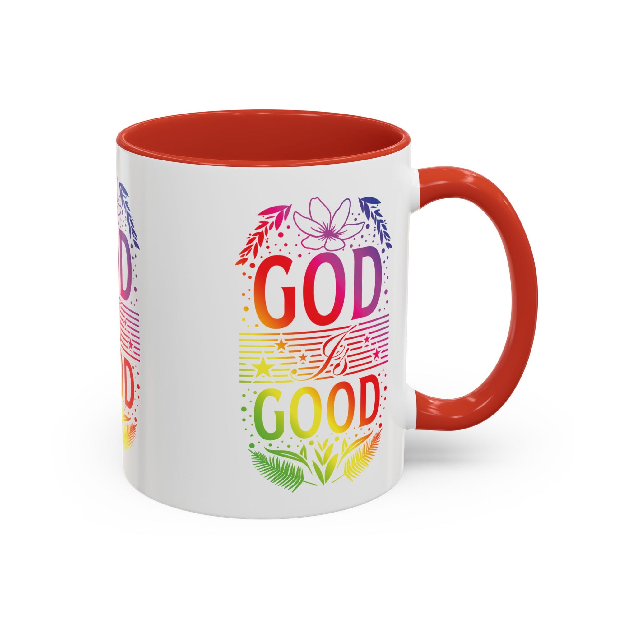 God is Good Accent Coffee Mug - Inspirational Design
