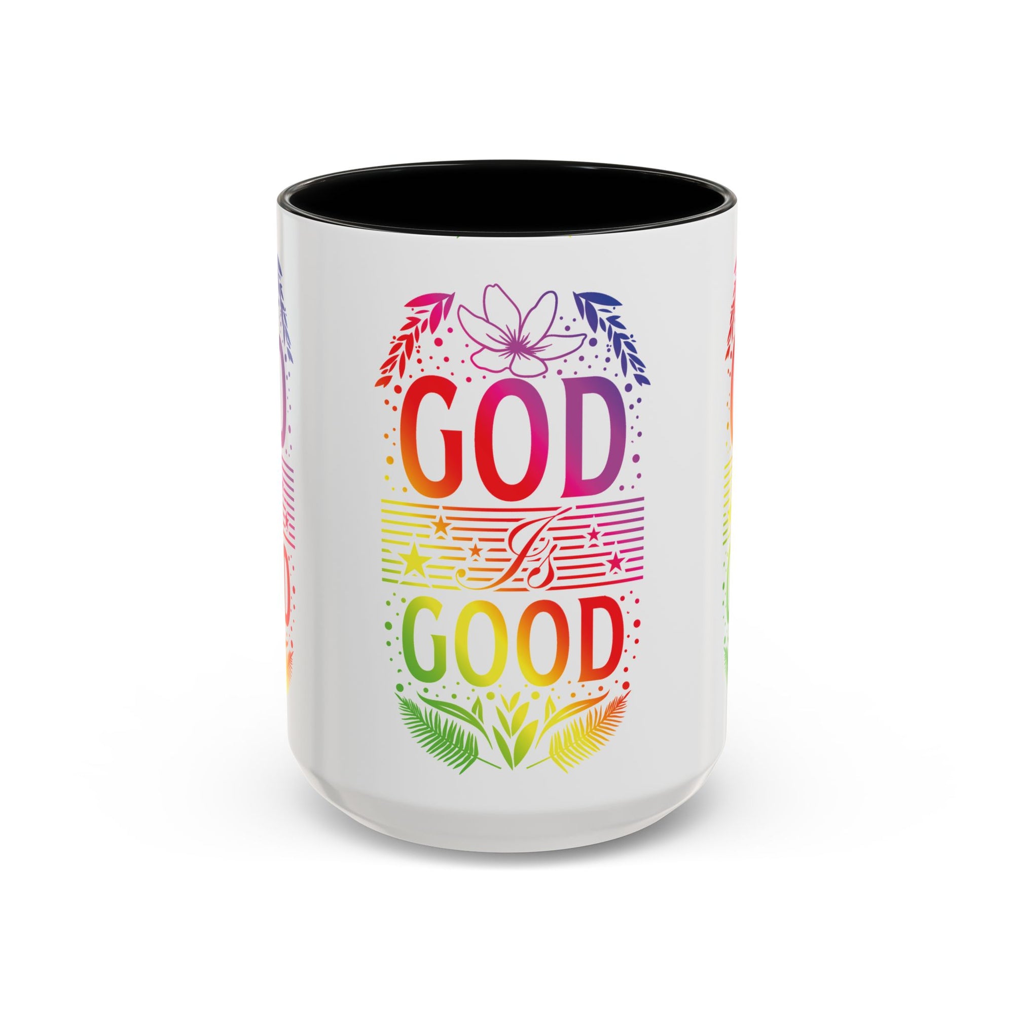 God is Good Accent Coffee Mug - Inspirational Design