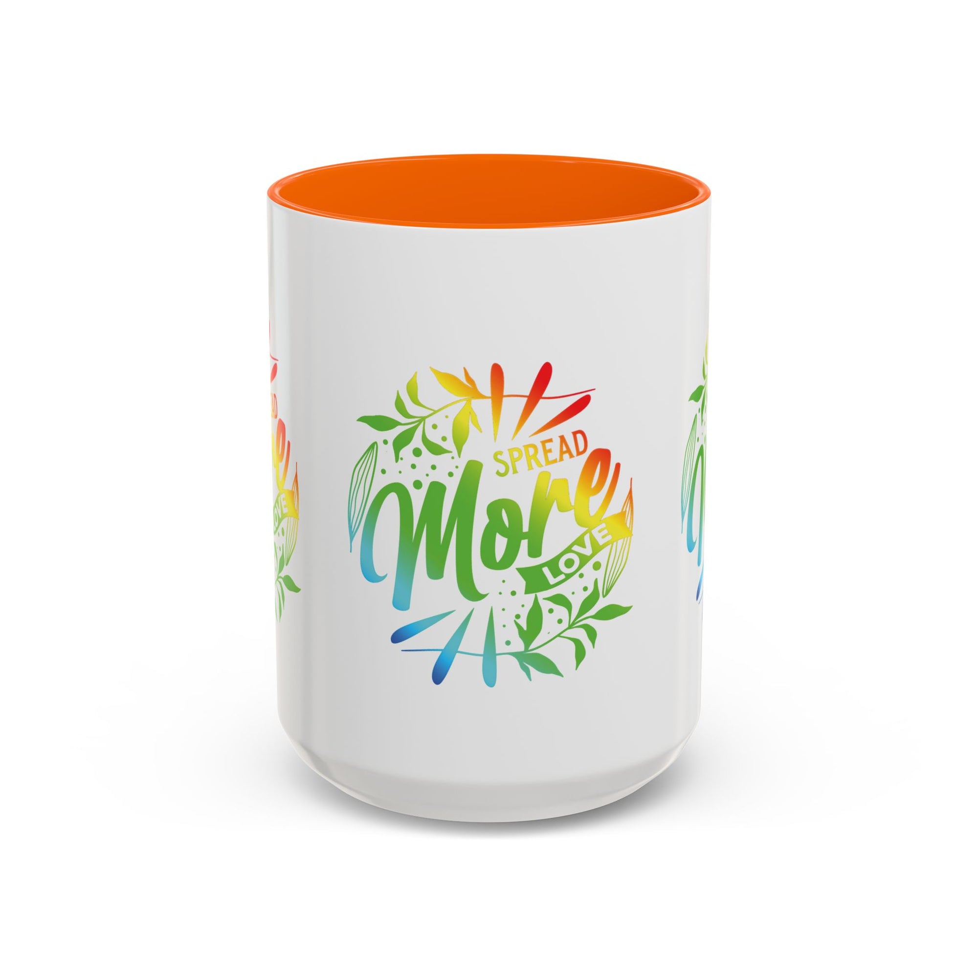 Spread more Love Accent Coffee Mug - Inspirational Design