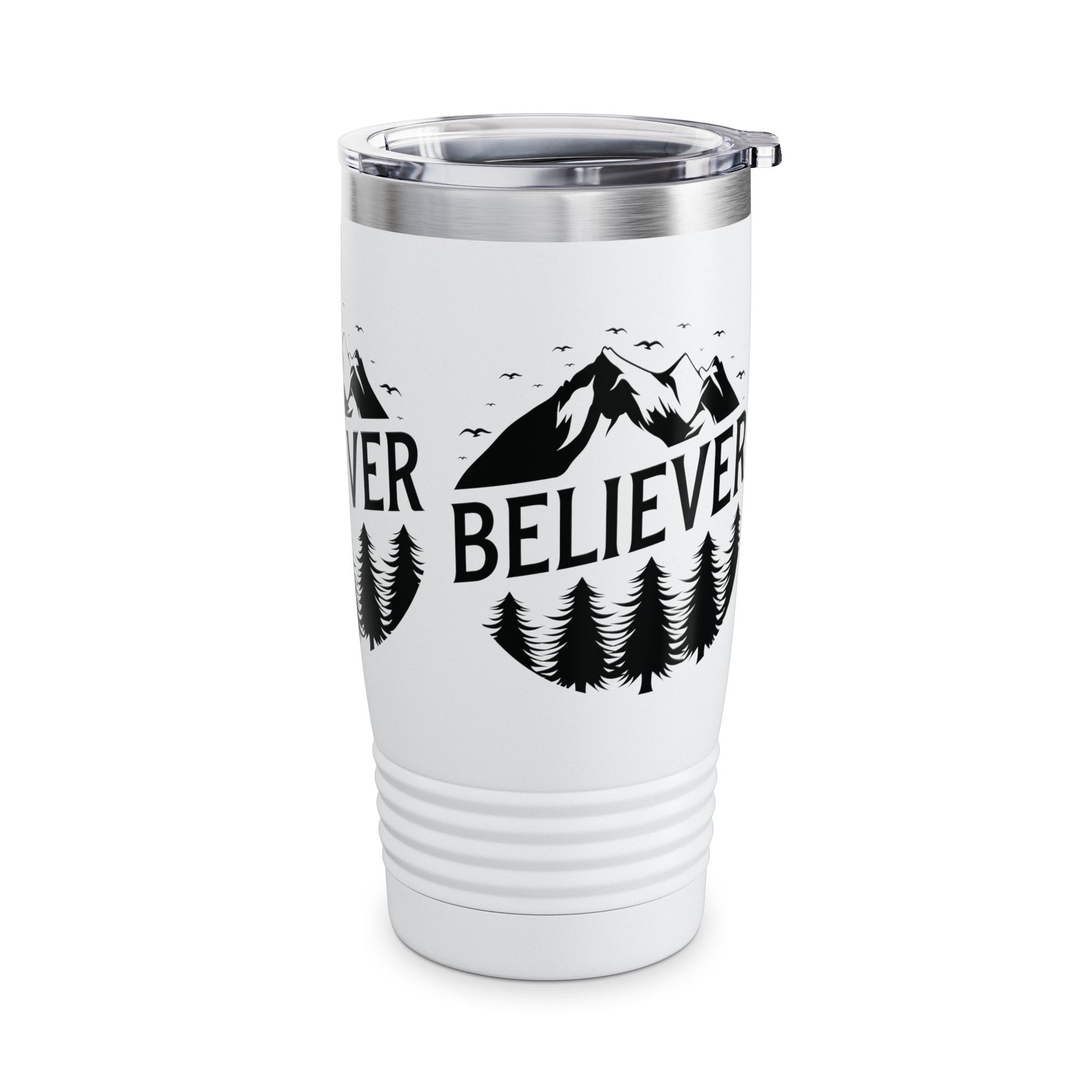 Believer Ringneck Tumbler - 20oz Inspirational Travel Mug