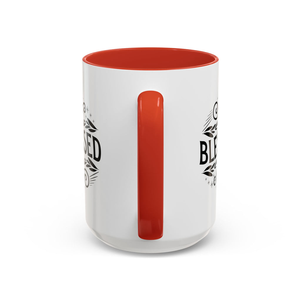Blessed Accent Coffee Mug - Inspirational Design