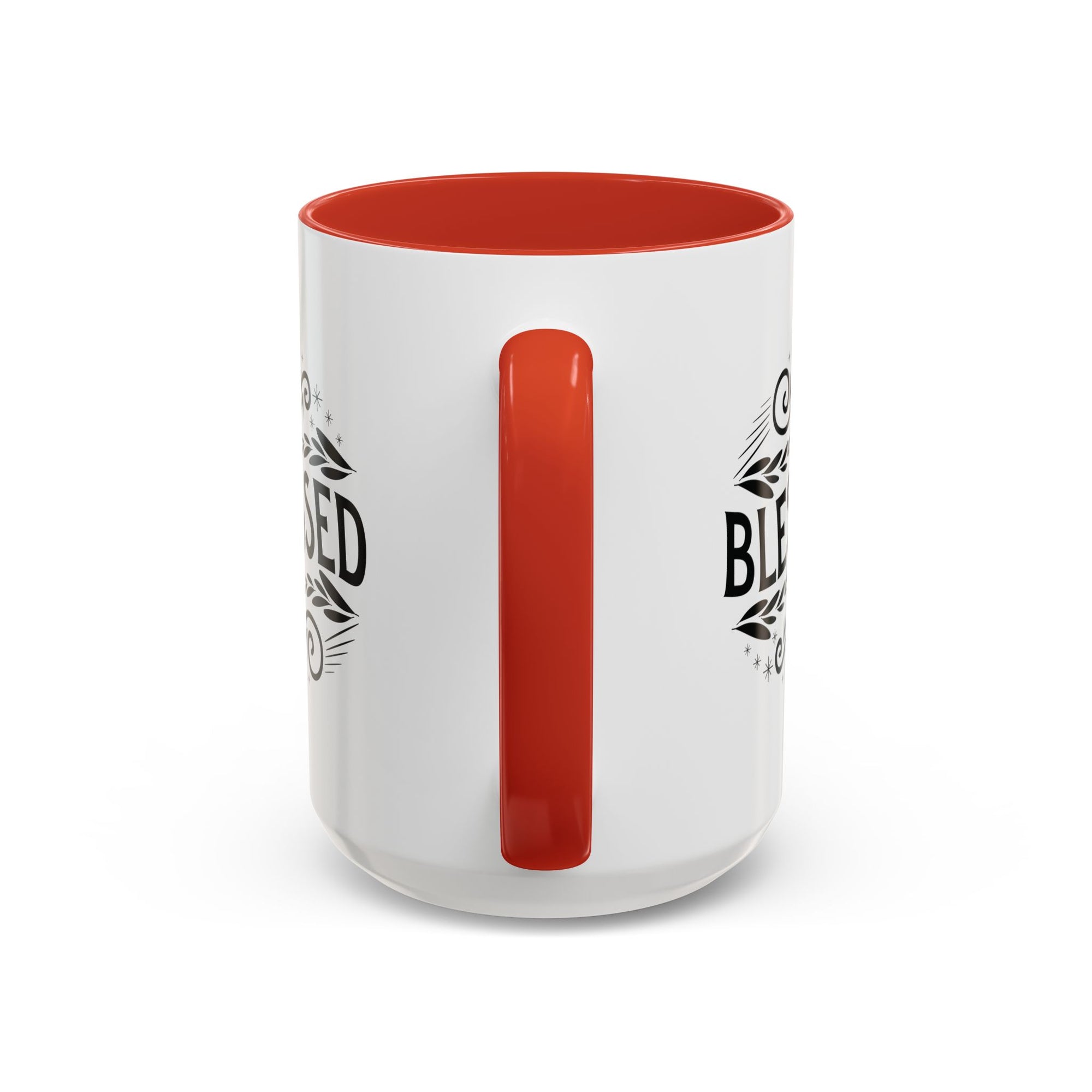 Blessed Accent Coffee Mug - Inspirational Design