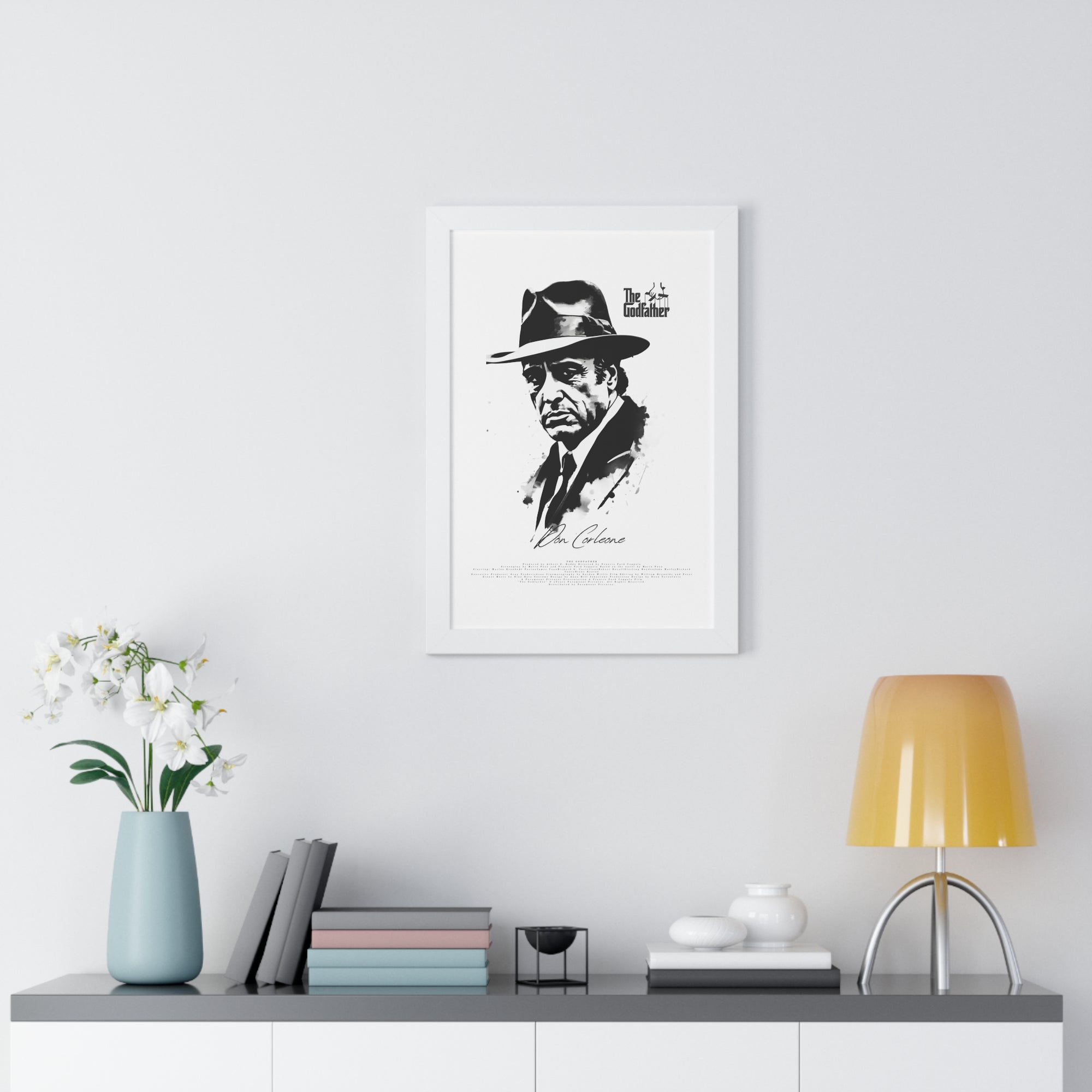 Don Corleone Framed Vertical Poster