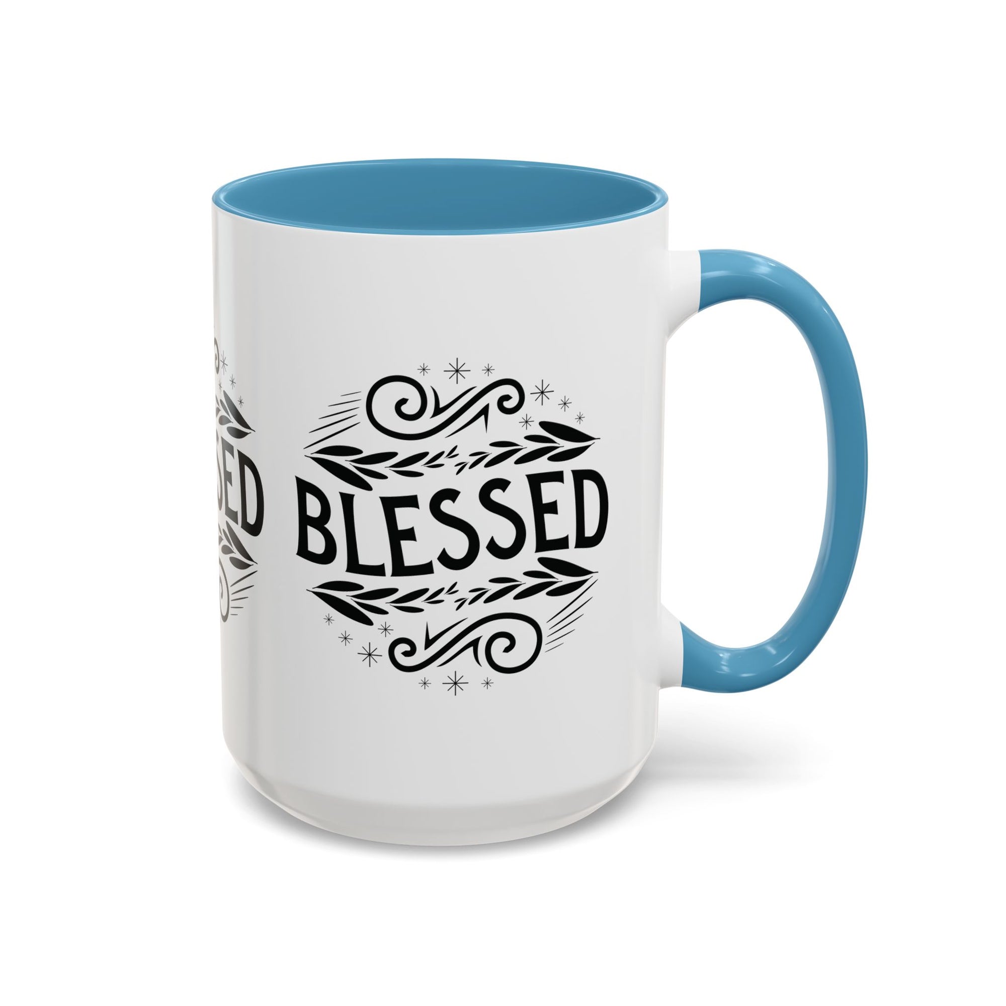 Blessed Accent Coffee Mug - Inspirational Design