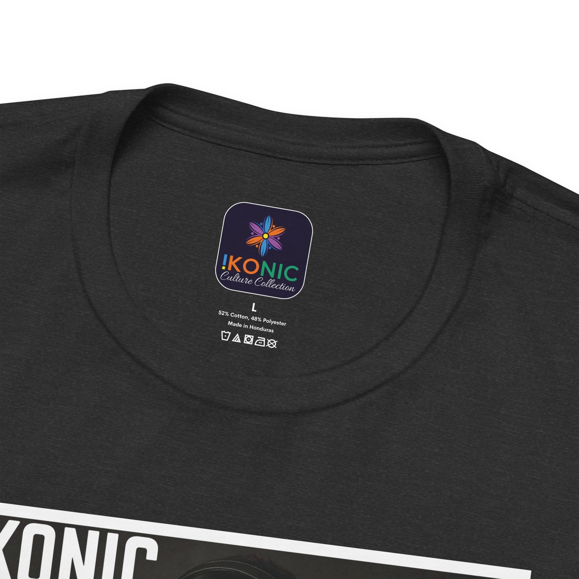 IKONIC Unisex Jersey Tee - Casual Graphic Top for Sports Fans, Everyday Wear, Gift for Him/Her, Street Style Fashion, Bruce The DJ