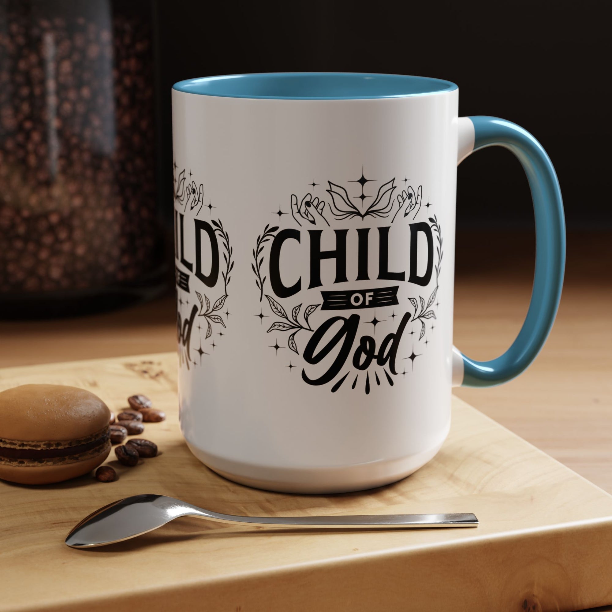 Child of God Accent Coffee Mug - Inspirational Design