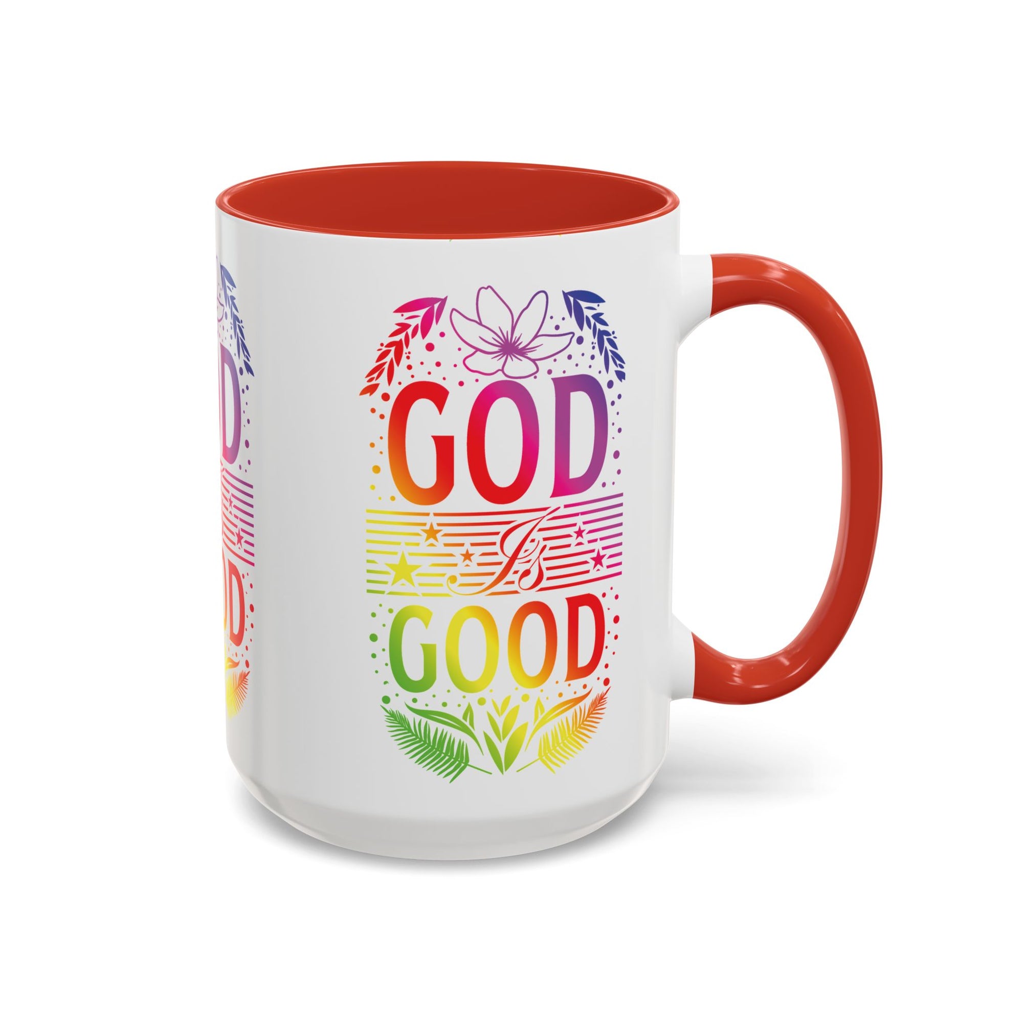 God is Good Accent Coffee Mug - Inspirational Design