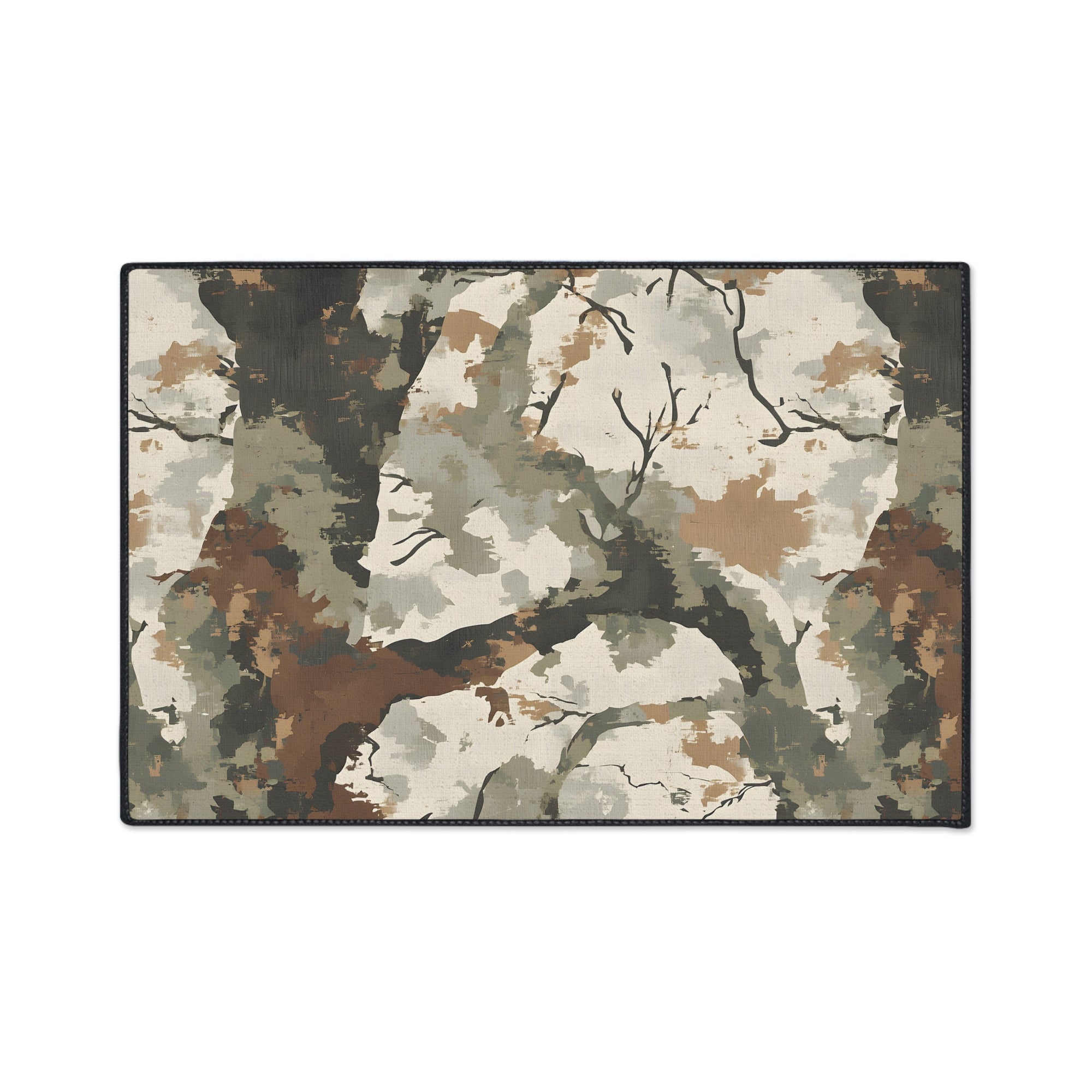 Camo Heavy Duty Floor Mat - Durable & Stylish Home Decor for Indoor/Outdoor Use