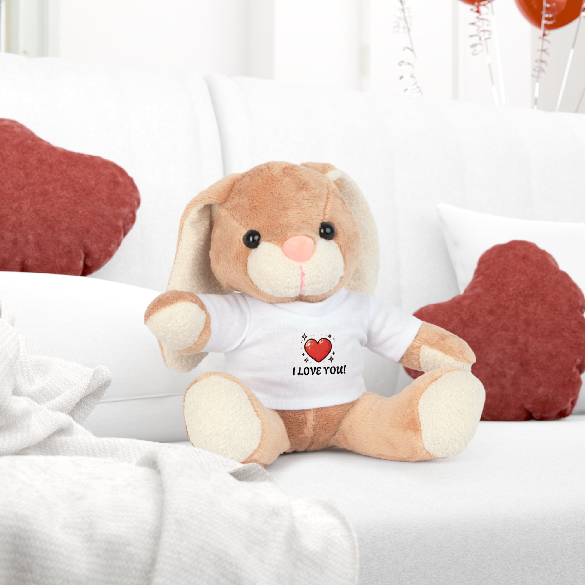 I Love You - Plush Toy with T-Shirt
