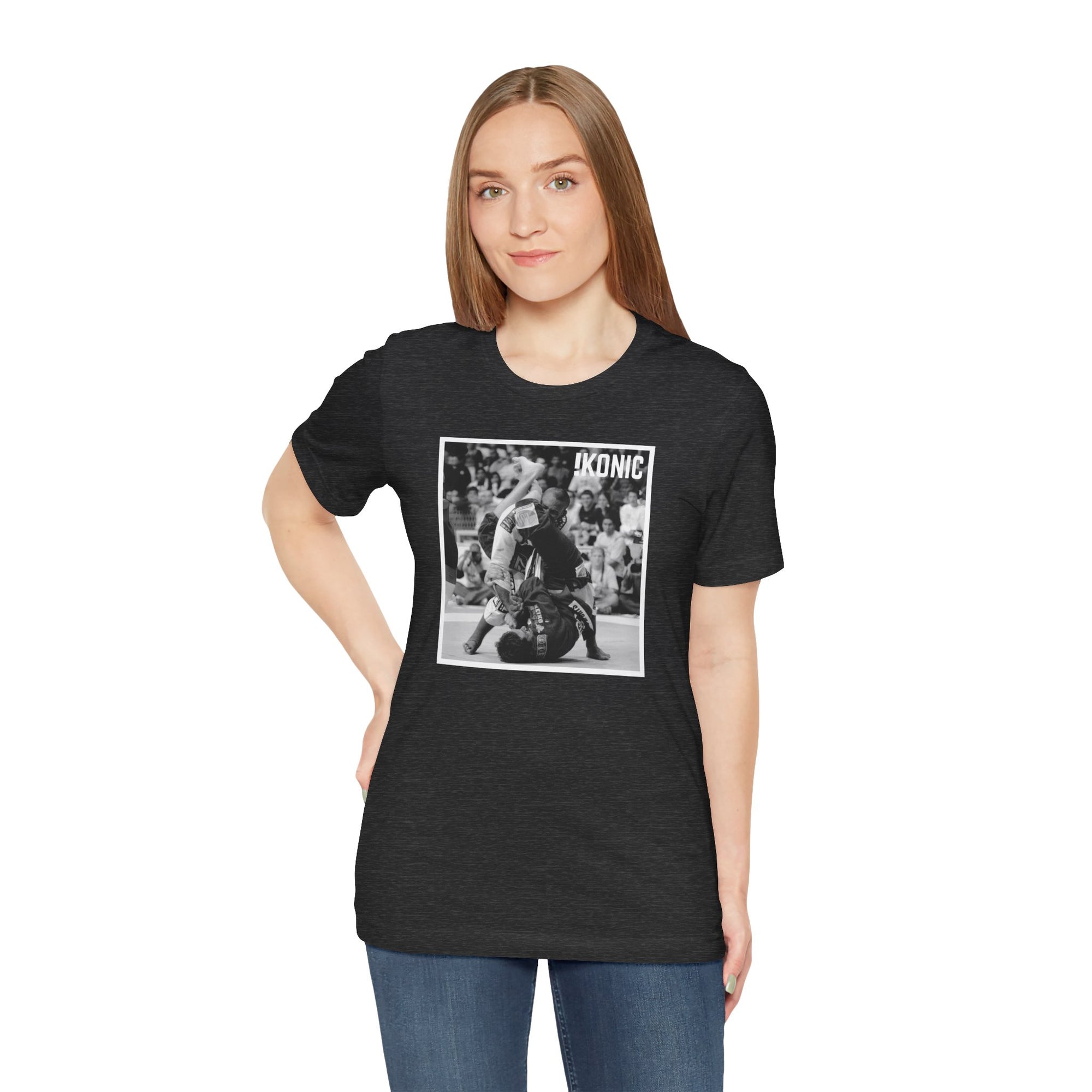 IKONIC Unisex Jersey Tee - Casual Graphic Top for Sports Fans, Everyday Wear, Gift for Him/Her, Street Style Fashion