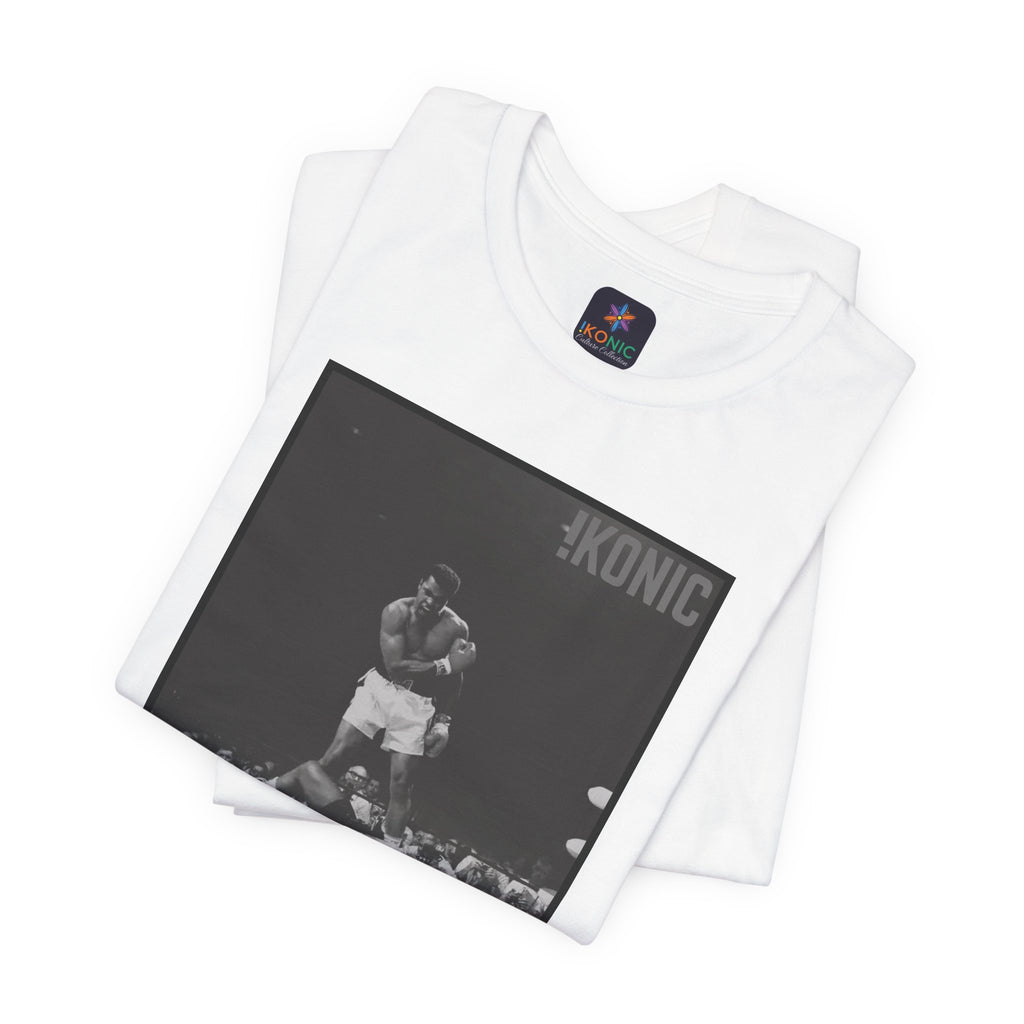 IKONIC Unisex Jersey Tee - Casual Graphic Top for Sports Fans, Everyday Wear, Gift for Him/Her, Street Style Fashion, The Boxer