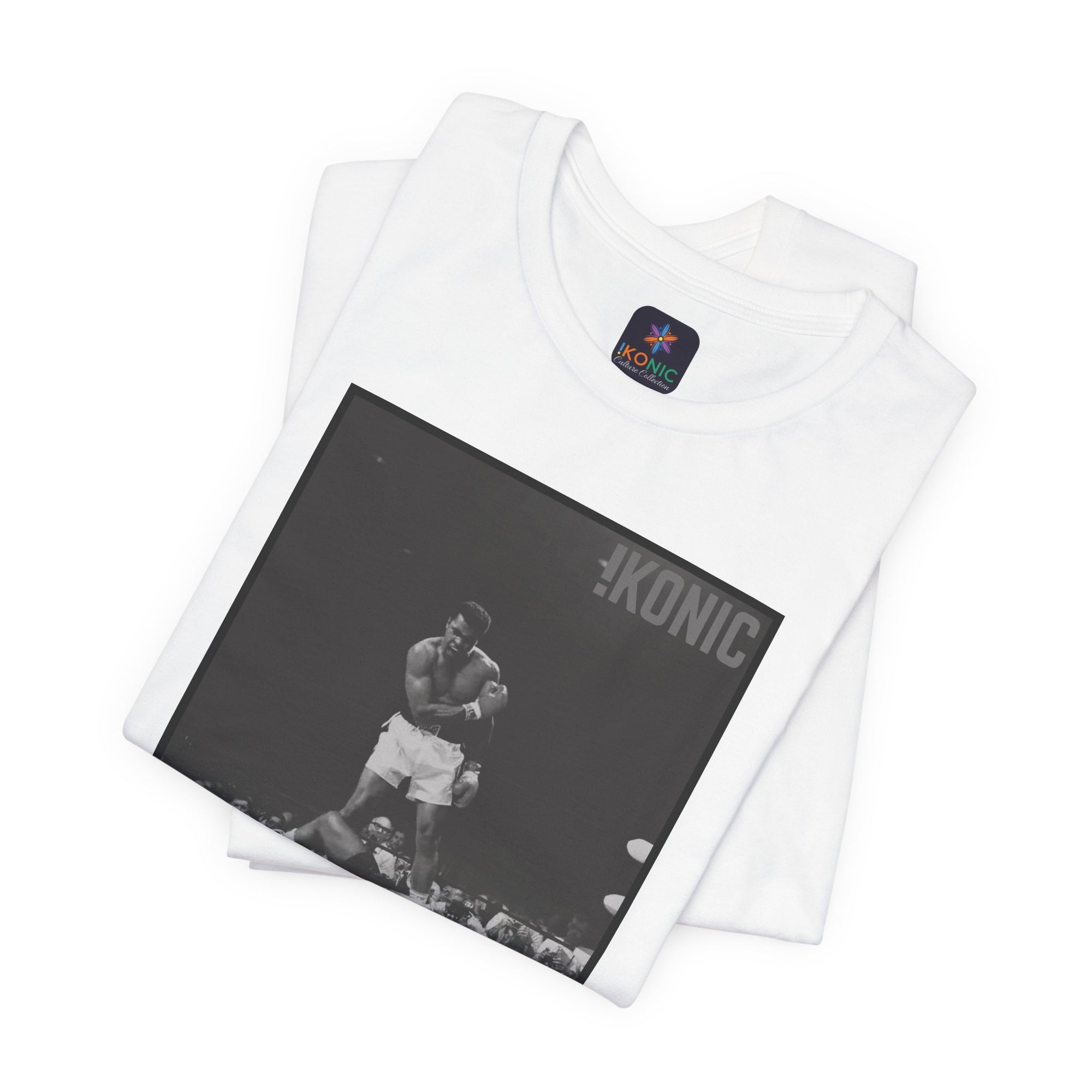 IKONIC Unisex Jersey Tee - Casual Graphic Top for Sports Fans, Everyday Wear, Gift for Him/Her, Street Style Fashion, The Boxer