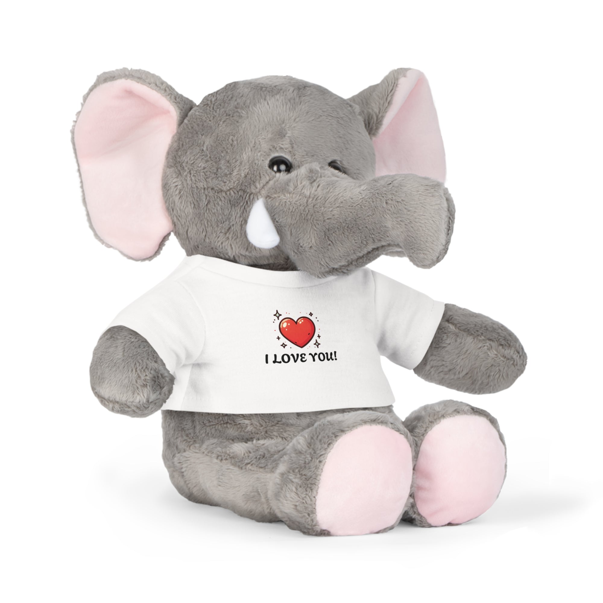 I Love You - Plush Toy with T-Shirt