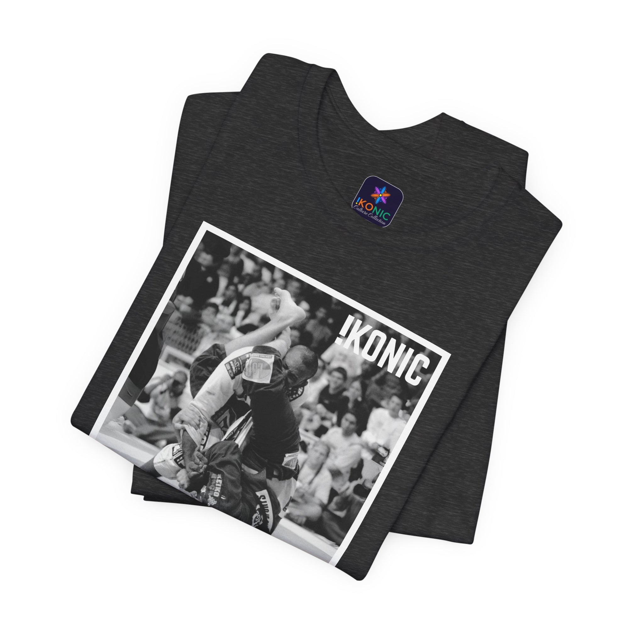IKONIC Unisex Jersey Tee - Casual Graphic Top for Sports Fans, Everyday Wear, Gift for Him/Her, Street Style Fashion