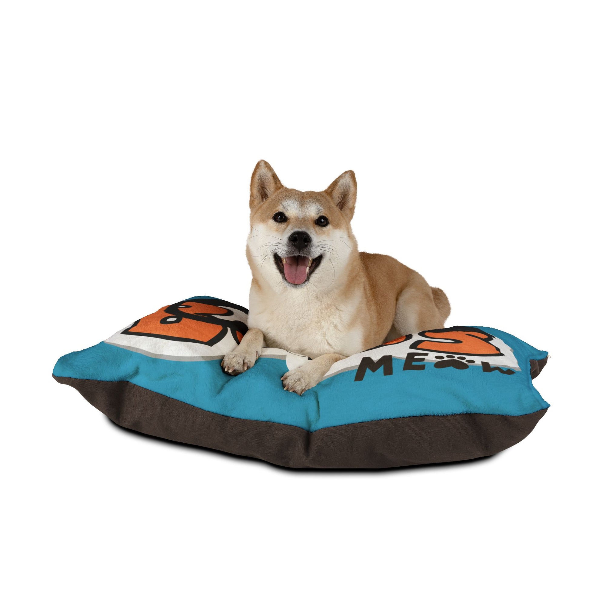 Boss Meow Pet Bed (Blue) - Fun and Cozy Space for Your Furry Leader