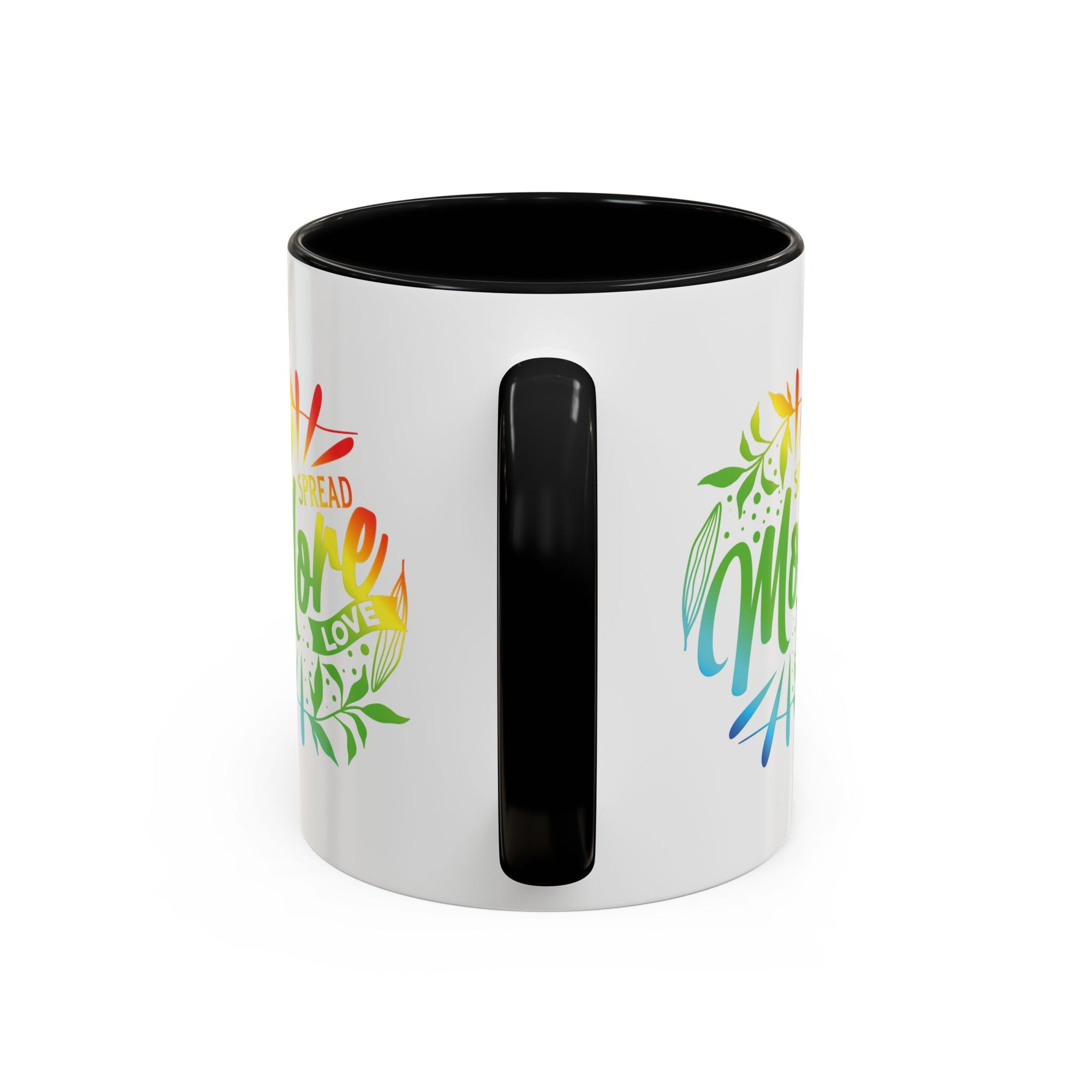 Spread more Love Accent Coffee Mug - Inspirational Design