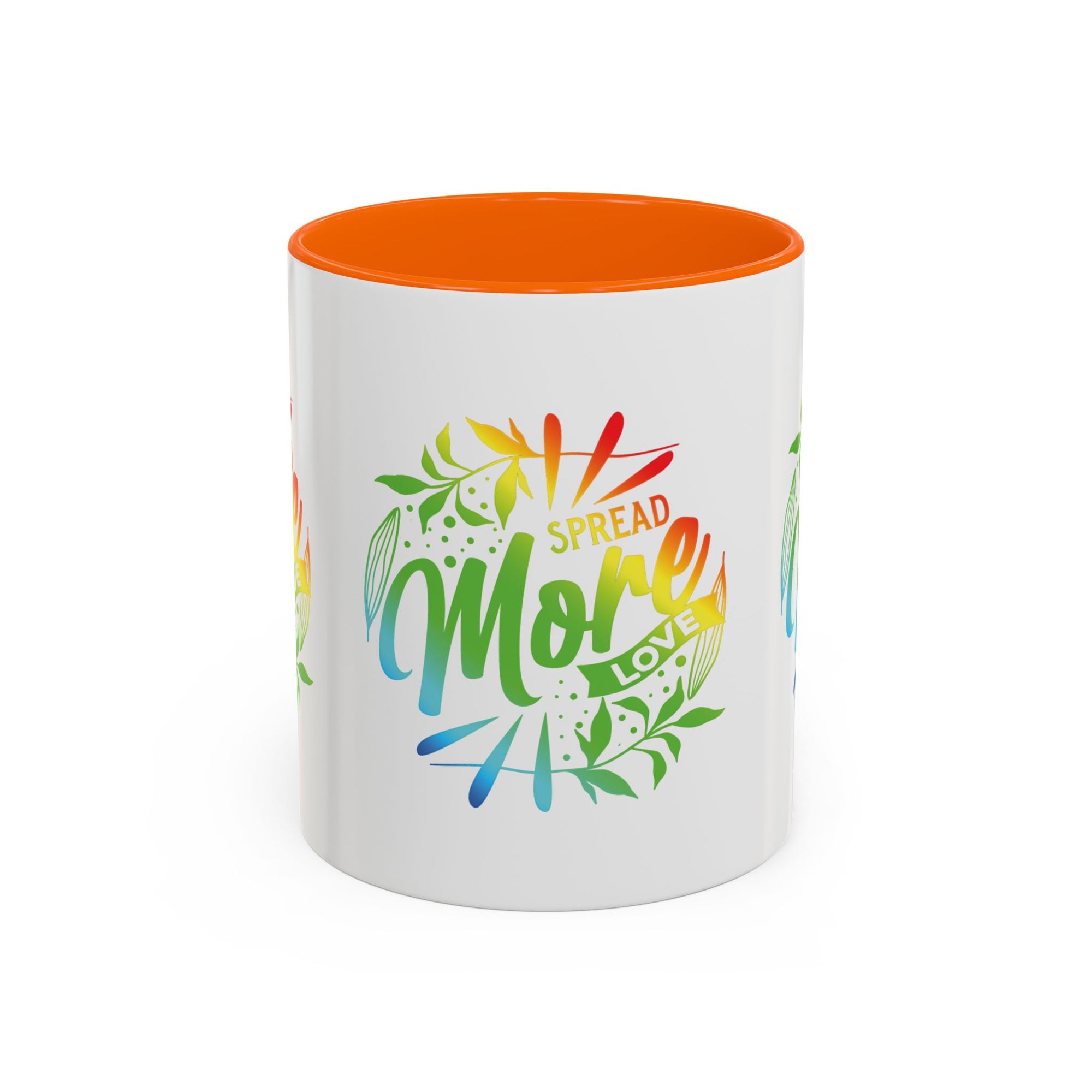 Spread more Love Accent Coffee Mug - Inspirational Design