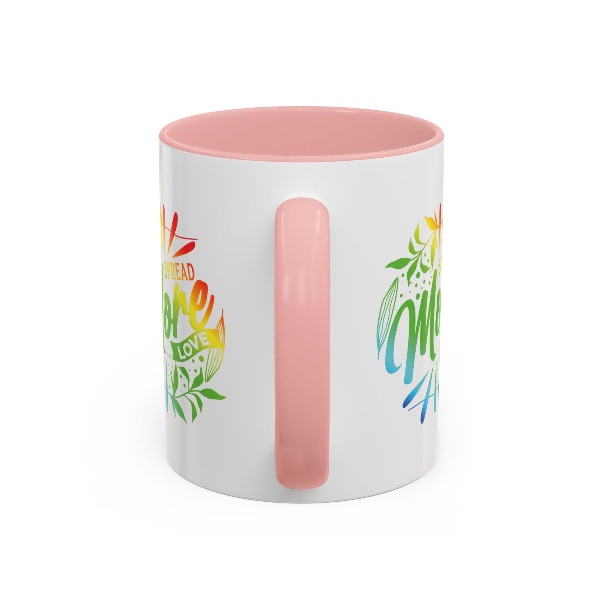 Spread more Love Accent Coffee Mug - Inspirational Design