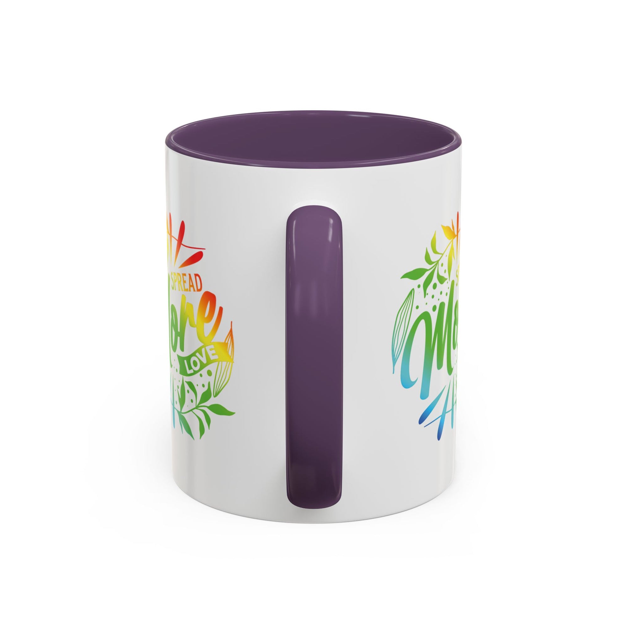 Spread more Love Accent Coffee Mug - Inspirational Design