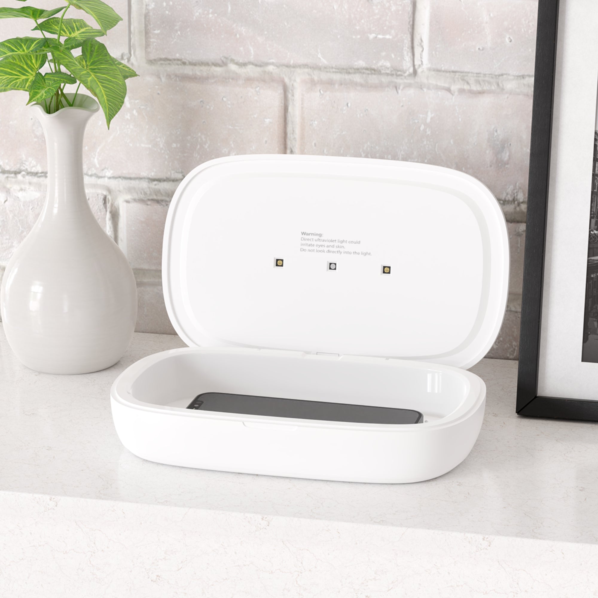 Boss UV Phone Sanitizer & Wireless Charging Pad - Stay Clean & Charged!
