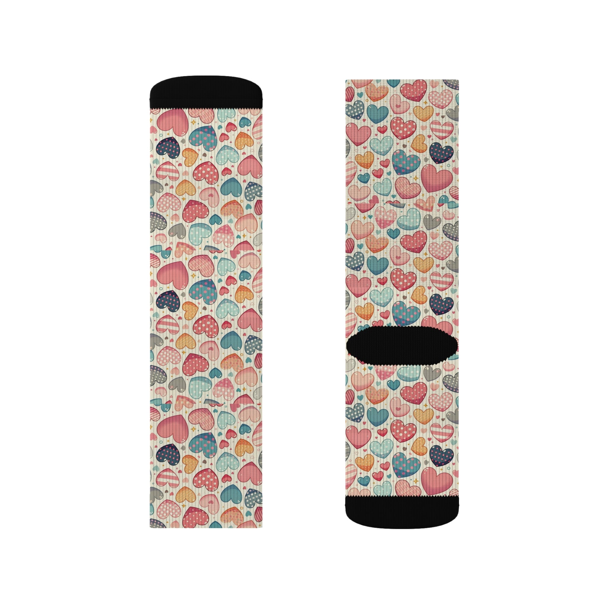 Cute Hearts - Sublimation Socks